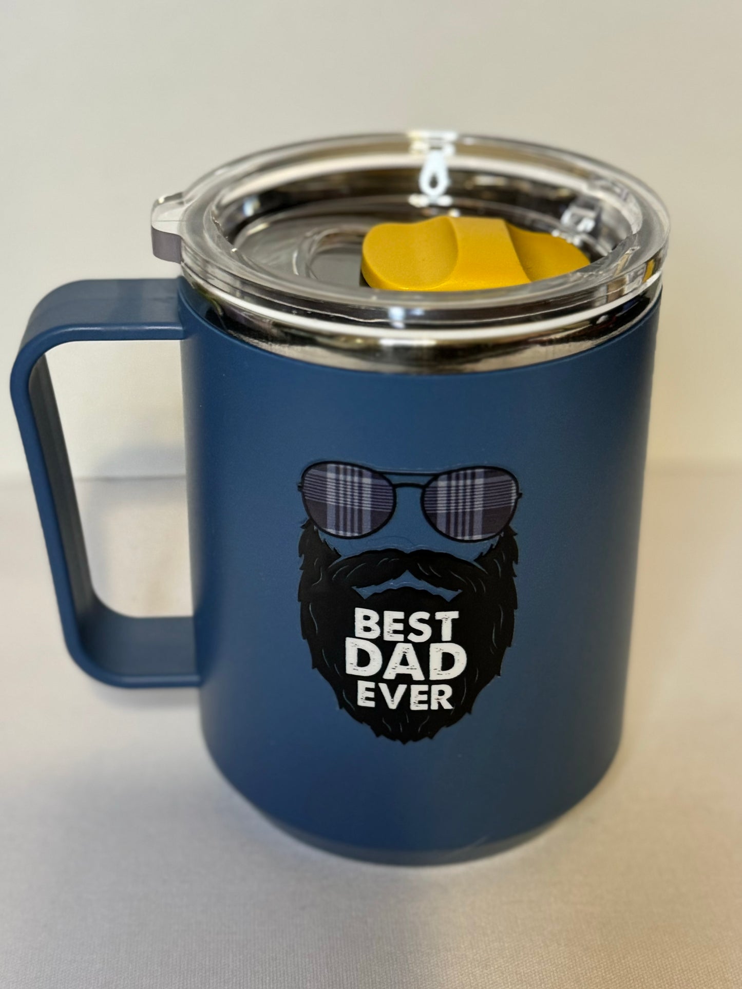 Best Dad Ever- 16oz Stainless Steel Mug with Lid