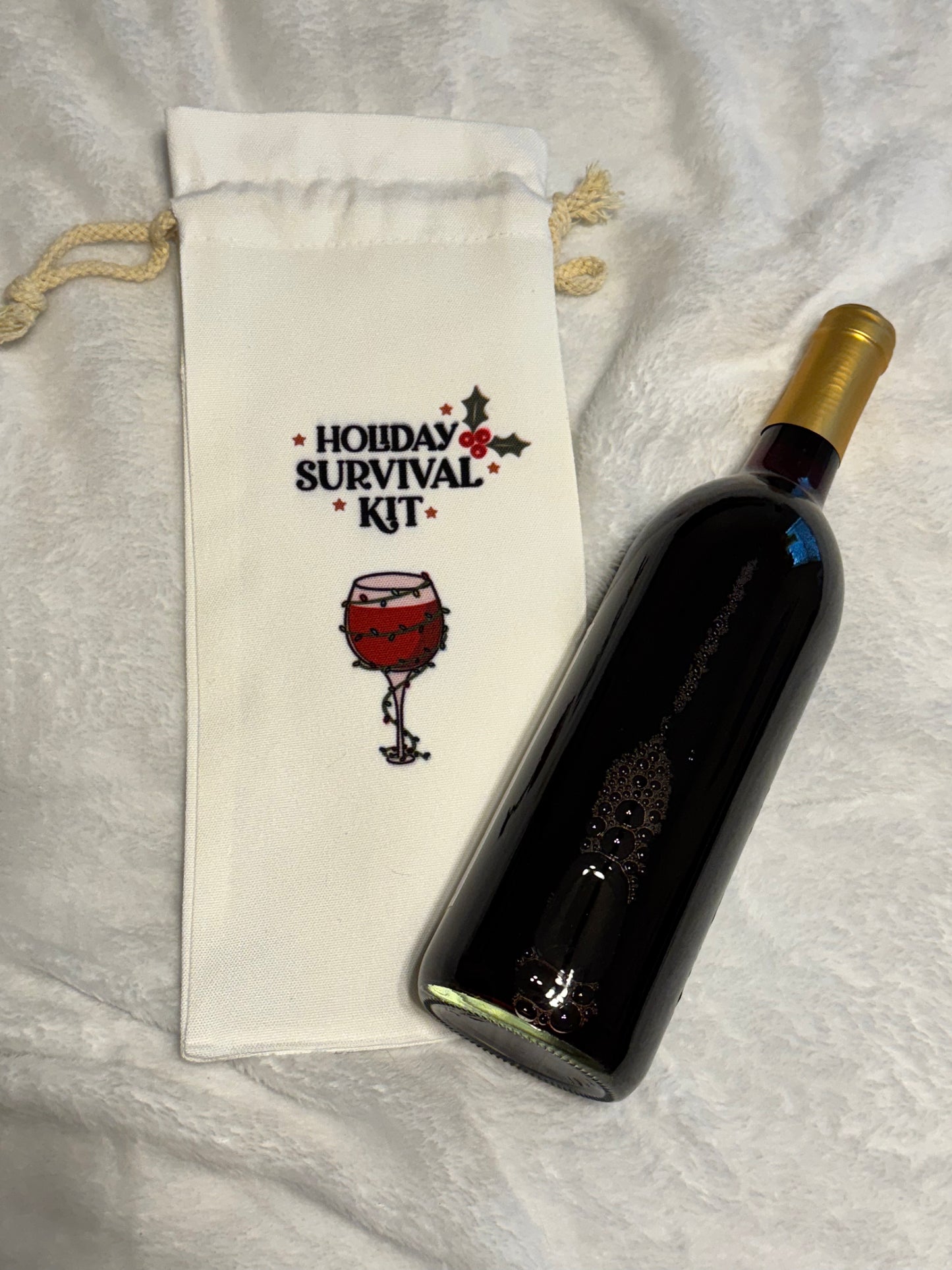 Canvas Bottle Bag
