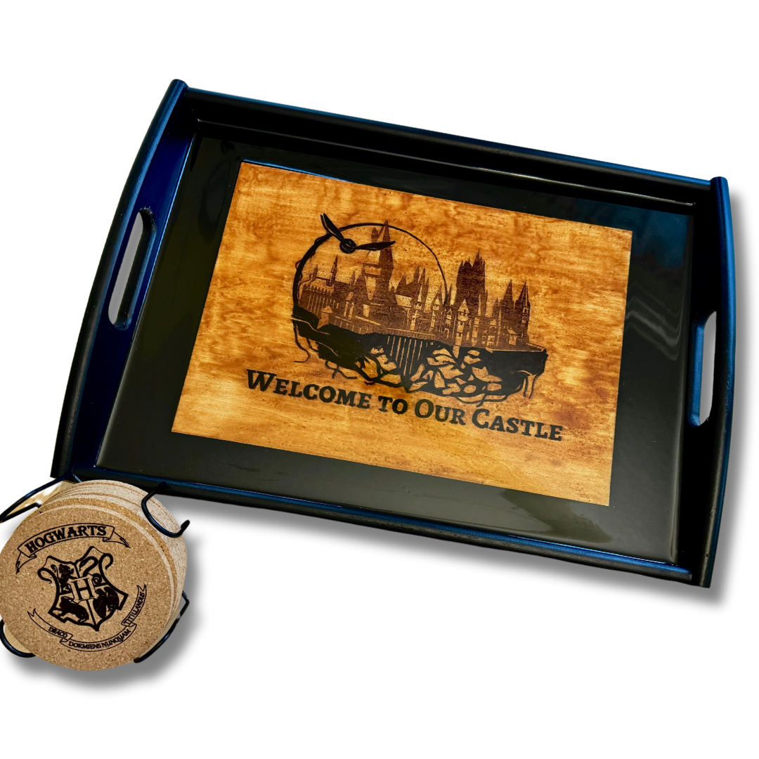 Welcome to Our Castle - Tray and Coaster Set