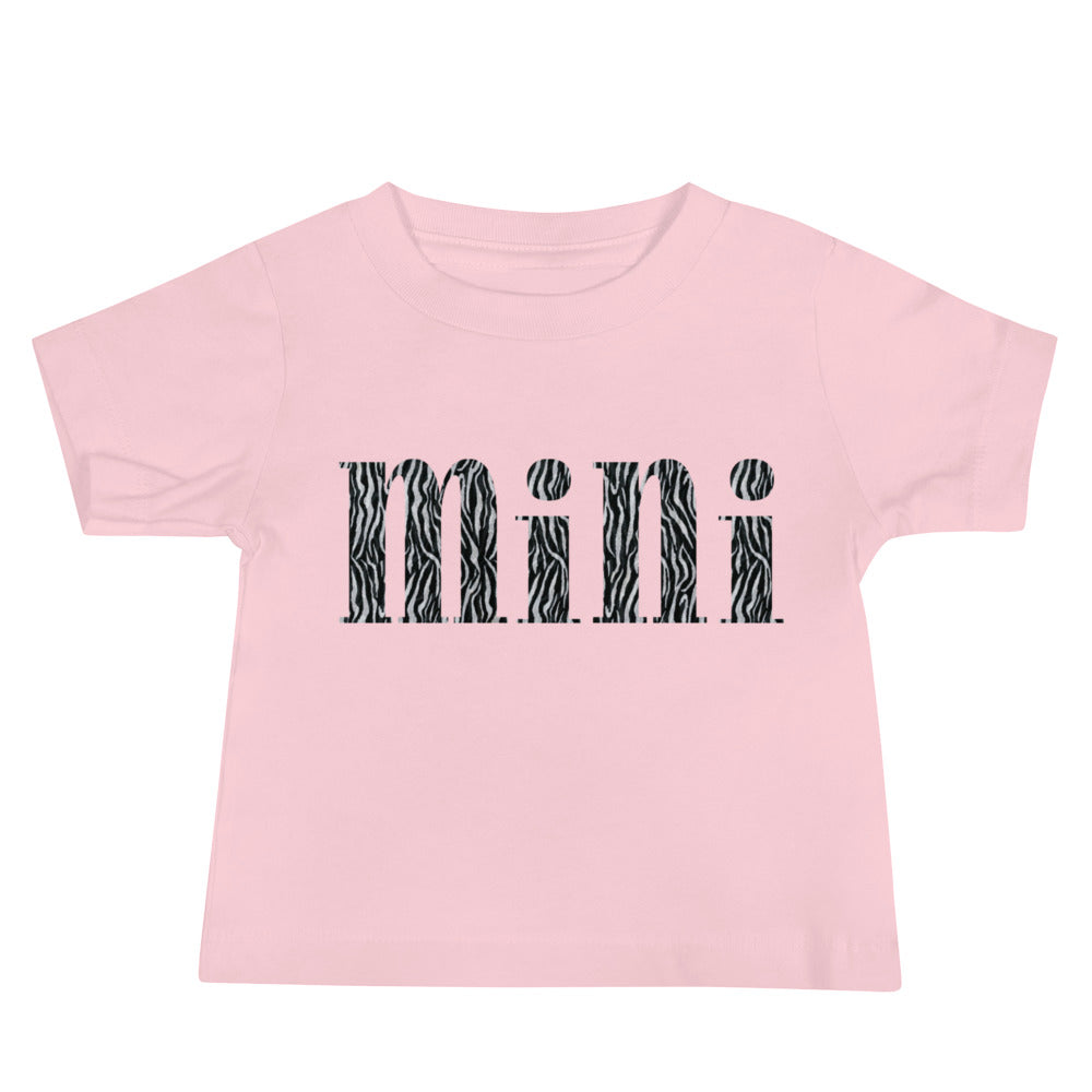 Zebra Mini - Baby Jersey Short Sleeve Tee