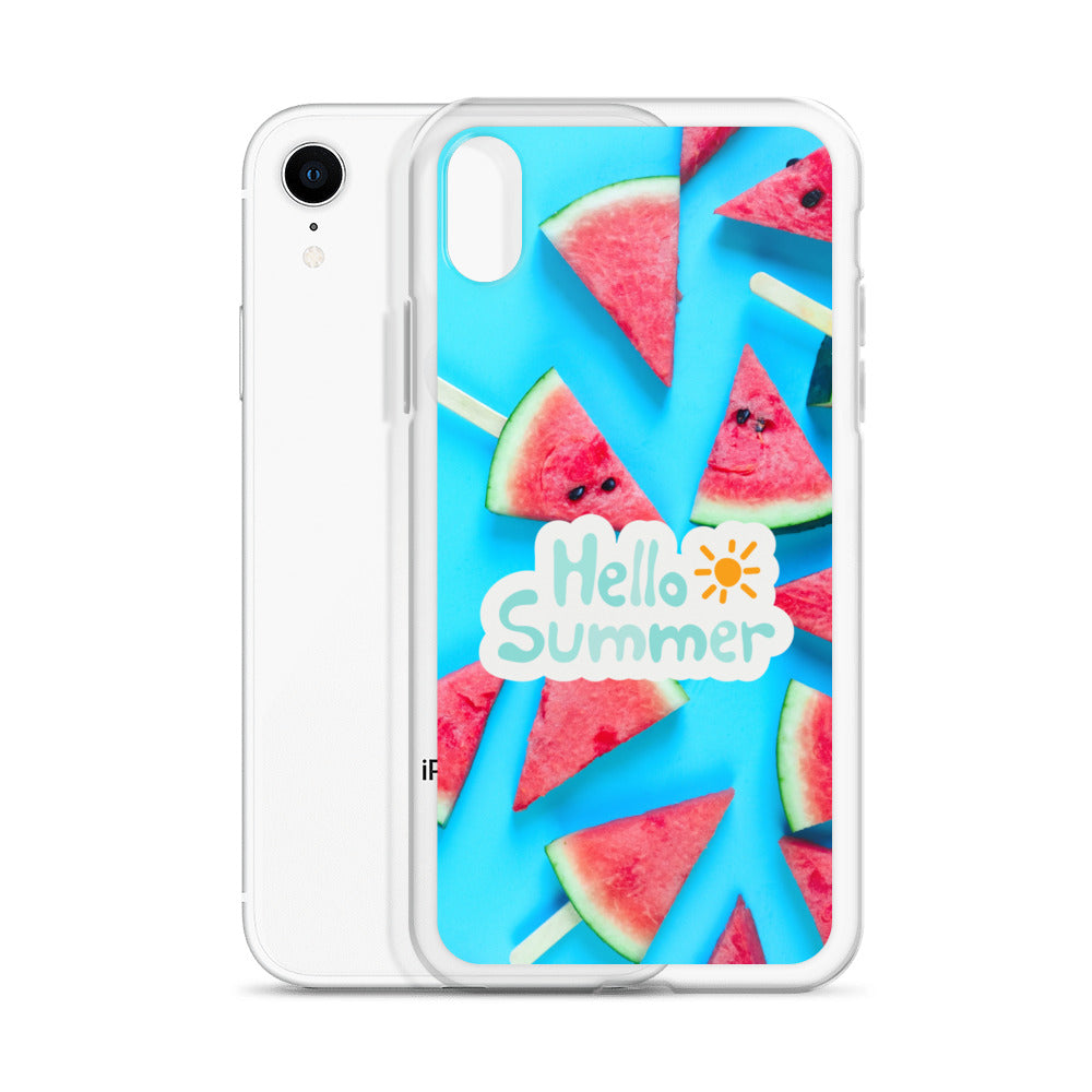 Watermelon Summer - Clear Case for iPhone®