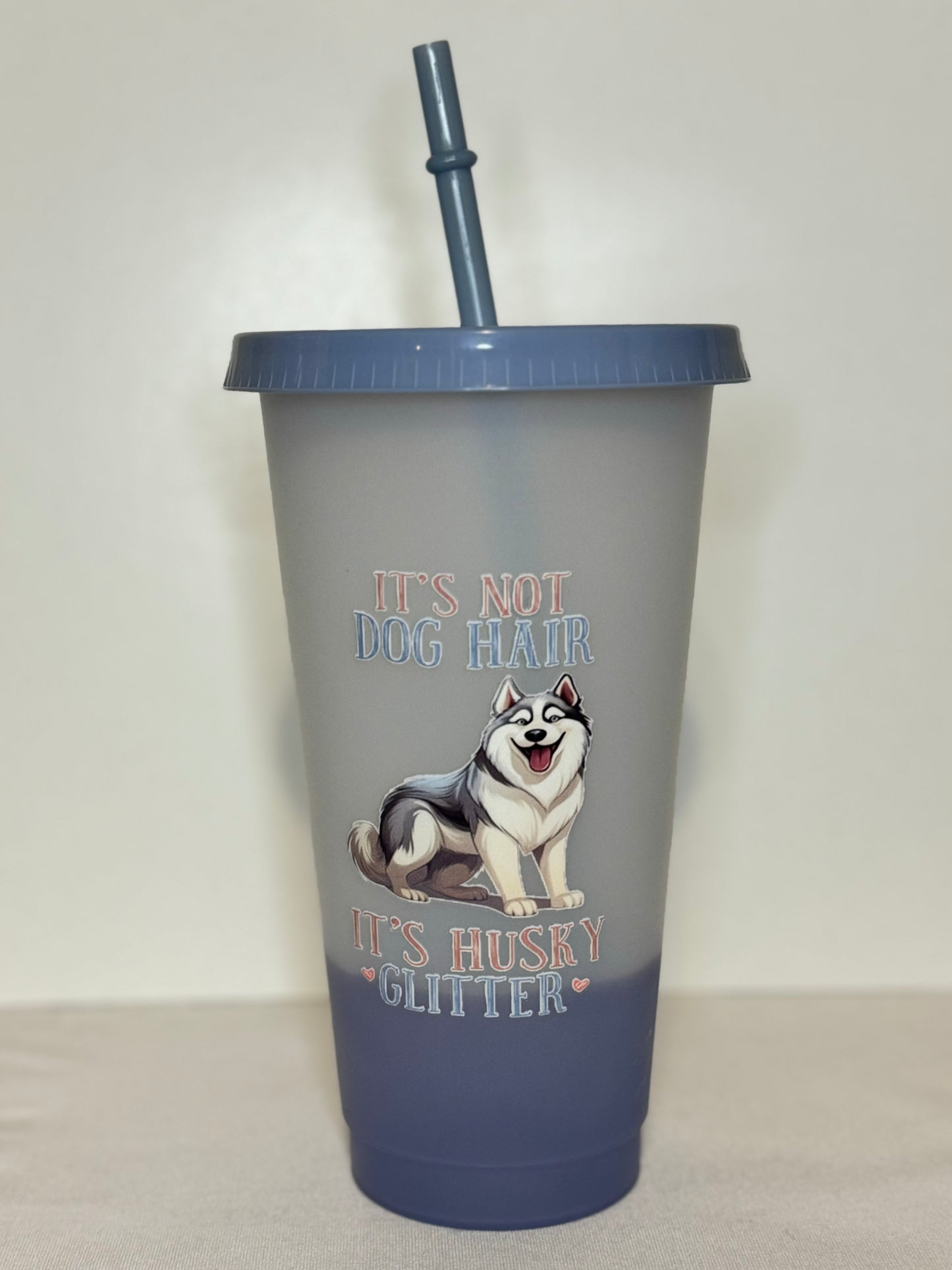 Dogs, Dogs, Dogs - 24oz Cold Beverage Tumbler with Lid and Straw