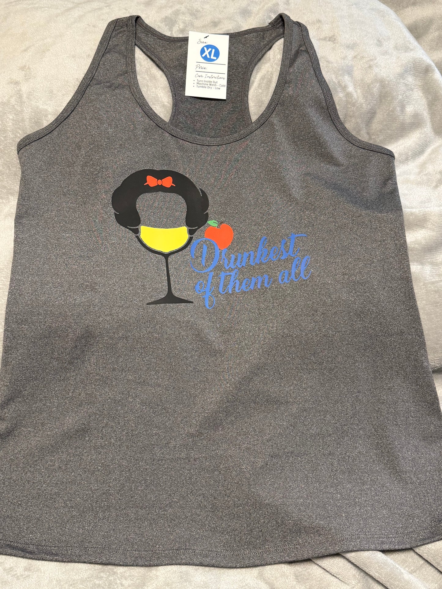 Princess Drinks - Active Tank Tops