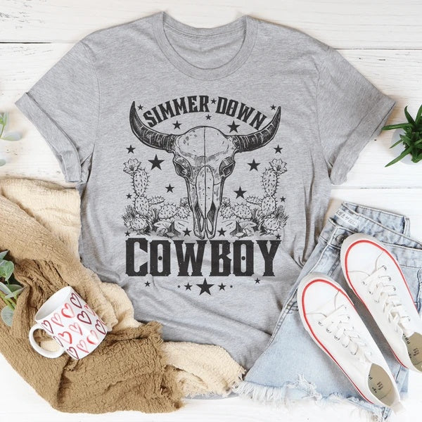 Simmer Down Cowboy T-Shirt