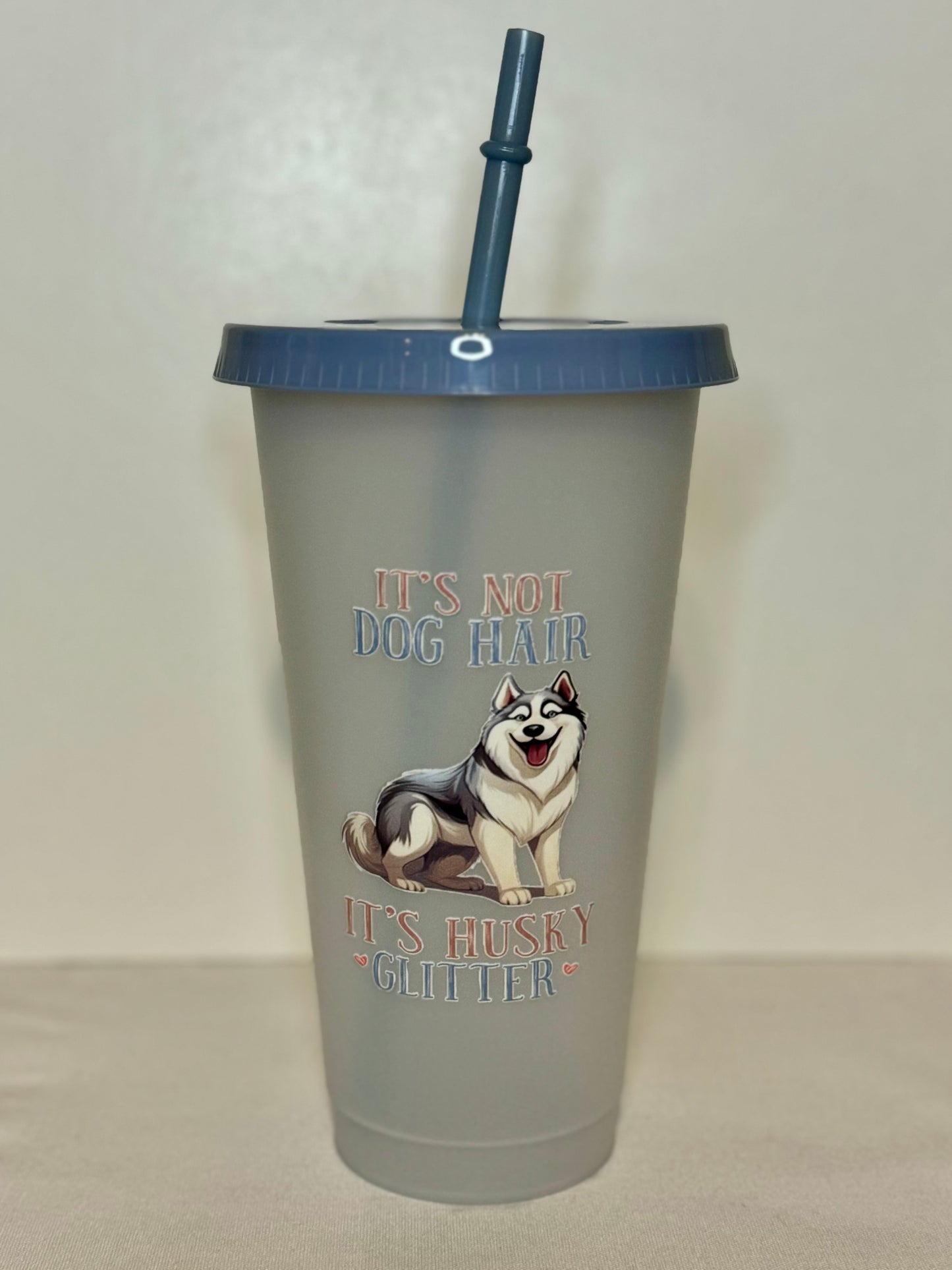 Dogs, Dogs, Dogs - 24oz Cold Beverage Tumbler with Lid and Straw