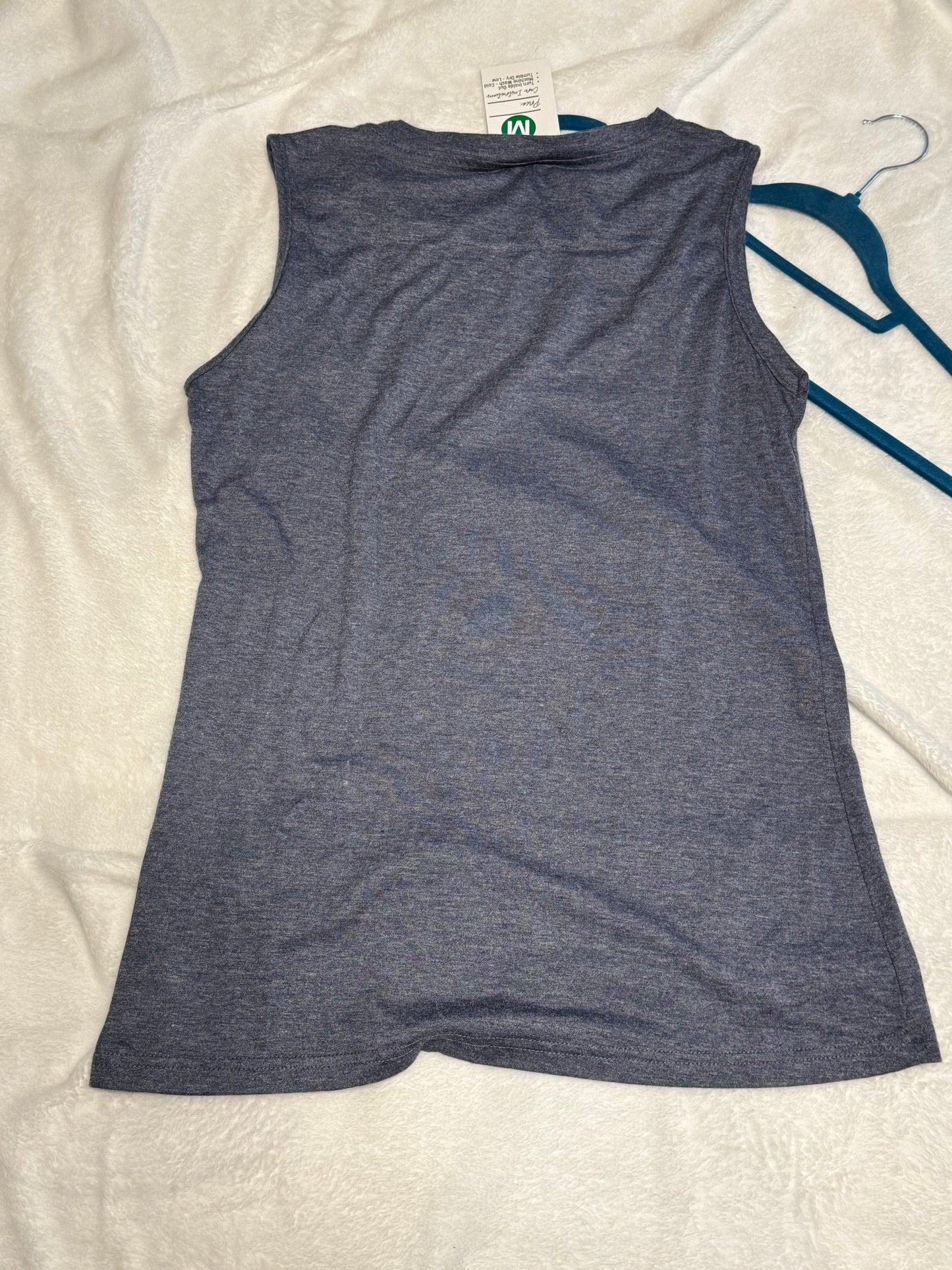 Crew Neck Tank - Book Shop