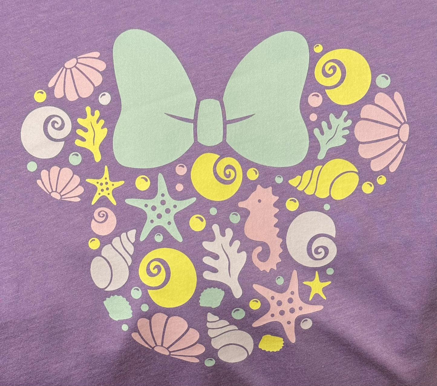 Mermaid Mouse - Ladies Crew Neck Shirt
