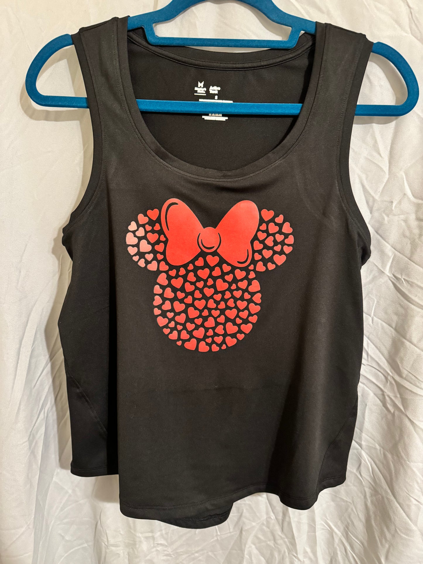 Valentine Mouse - Ladies Activewear Tank