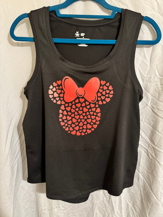 Valentine Mouse - Ladies Activewear Tank