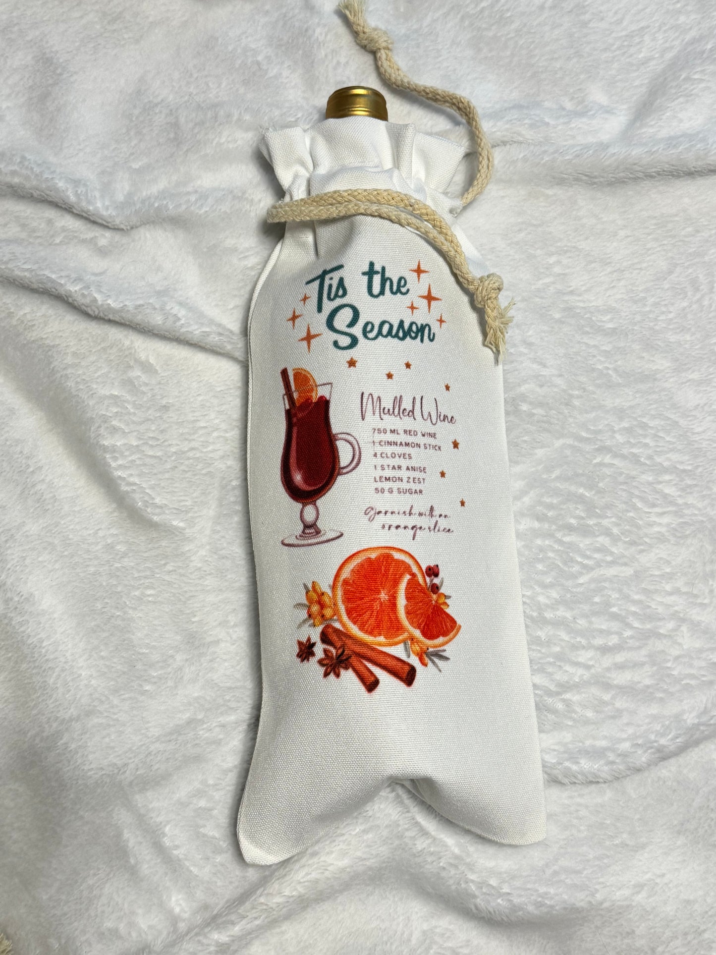Canvas Bottle Bag