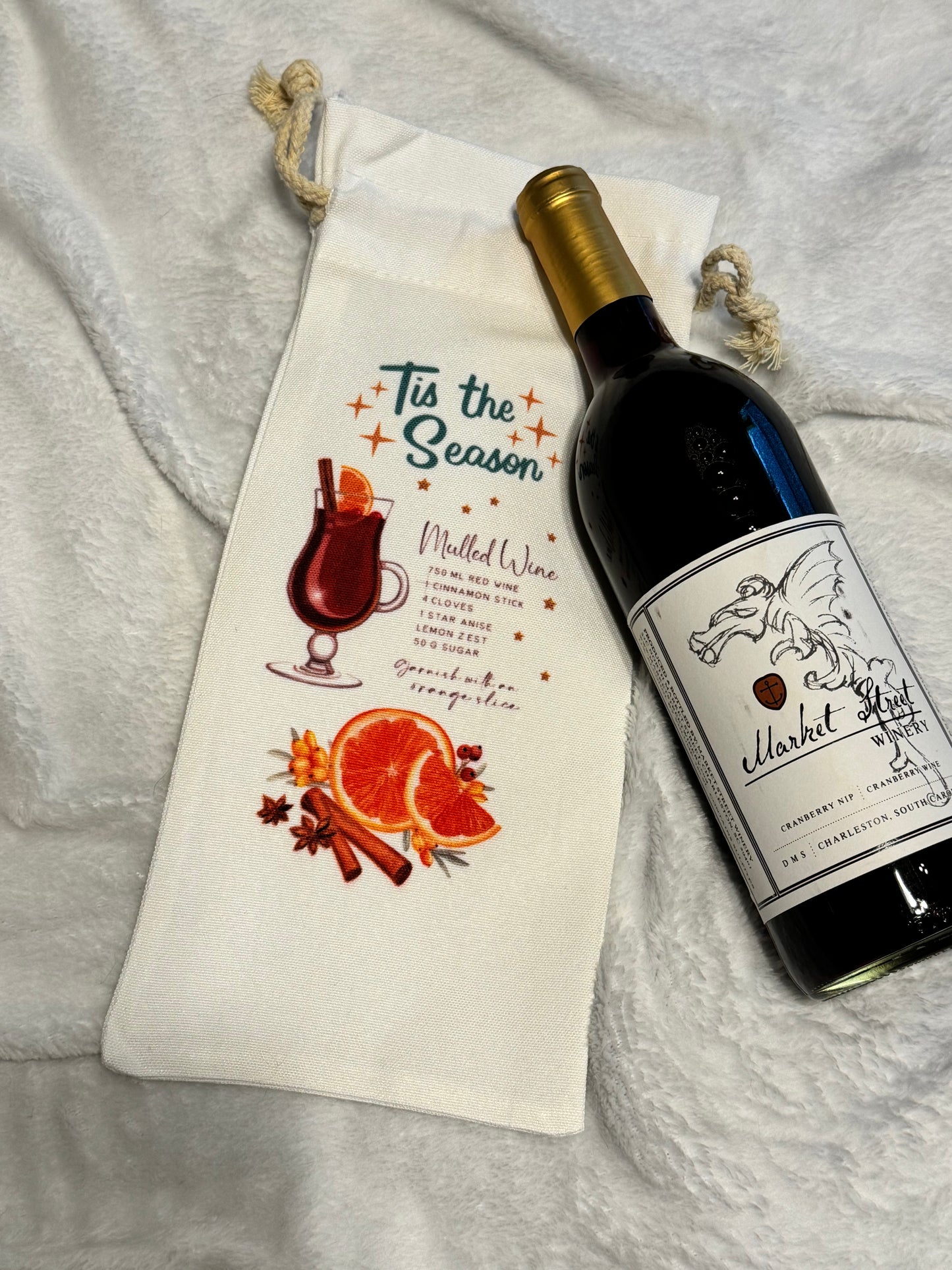 Canvas Bottle Bag