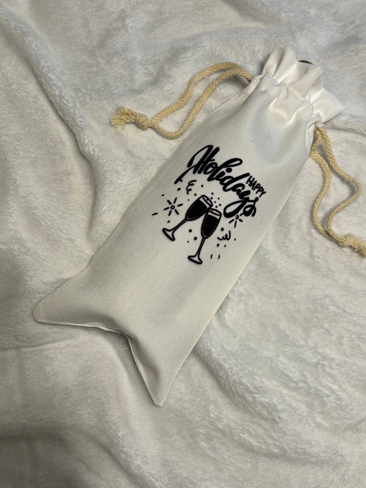 Canvas Bottle Bag