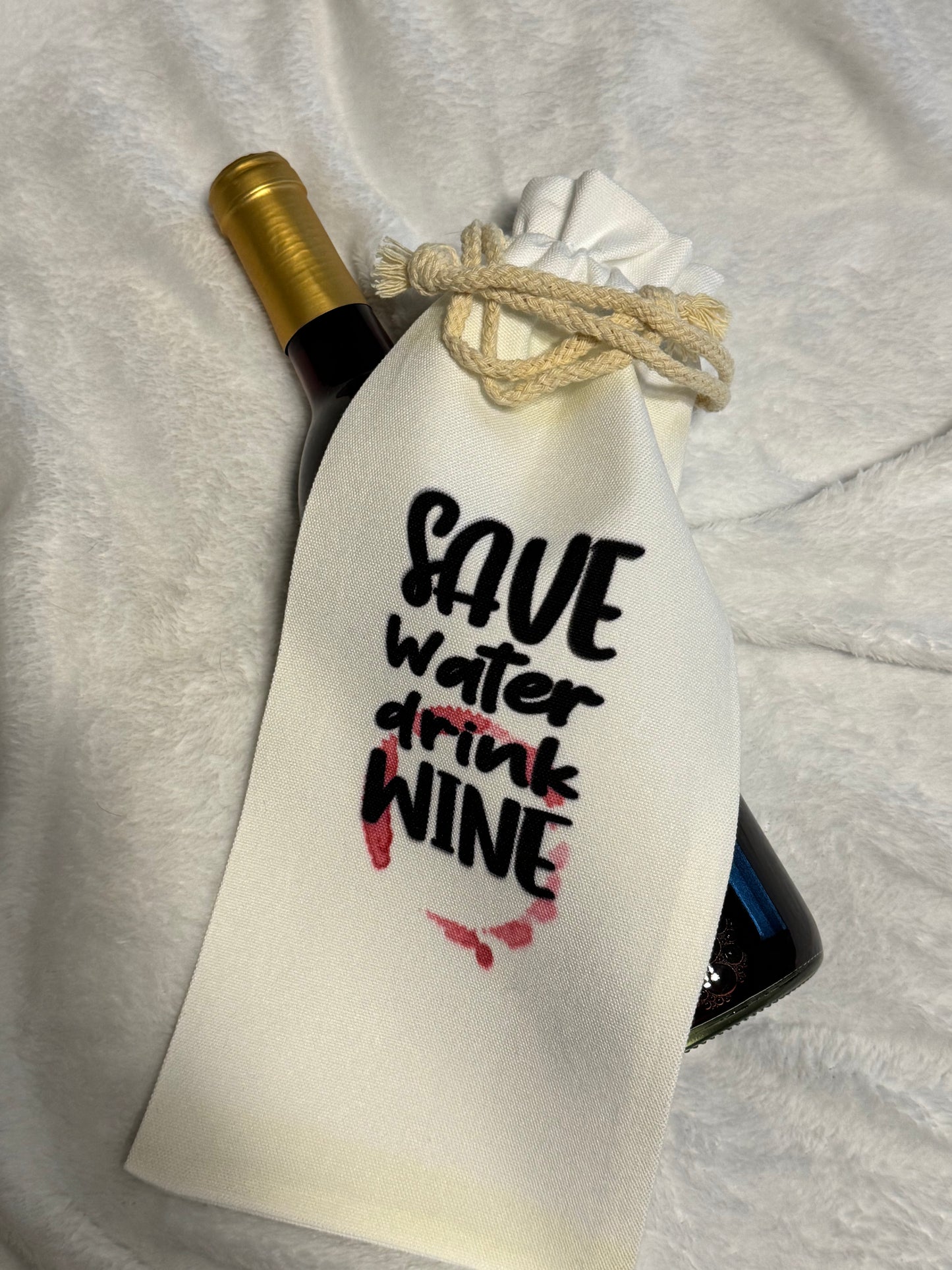 Canvas Bottle Bag