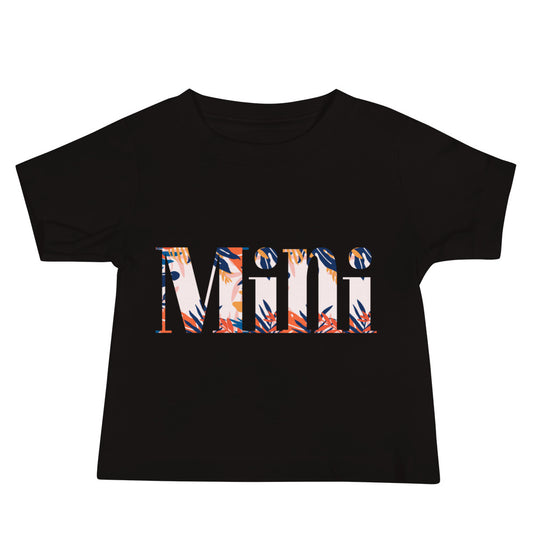 Tropical Pink Mini - Baby Jersey Short Sleeve Tee