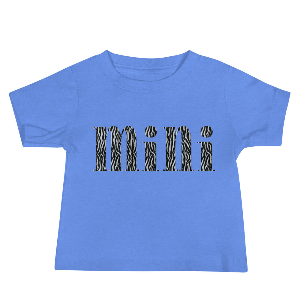 Zebra Mini - Baby Jersey Short Sleeve Tee