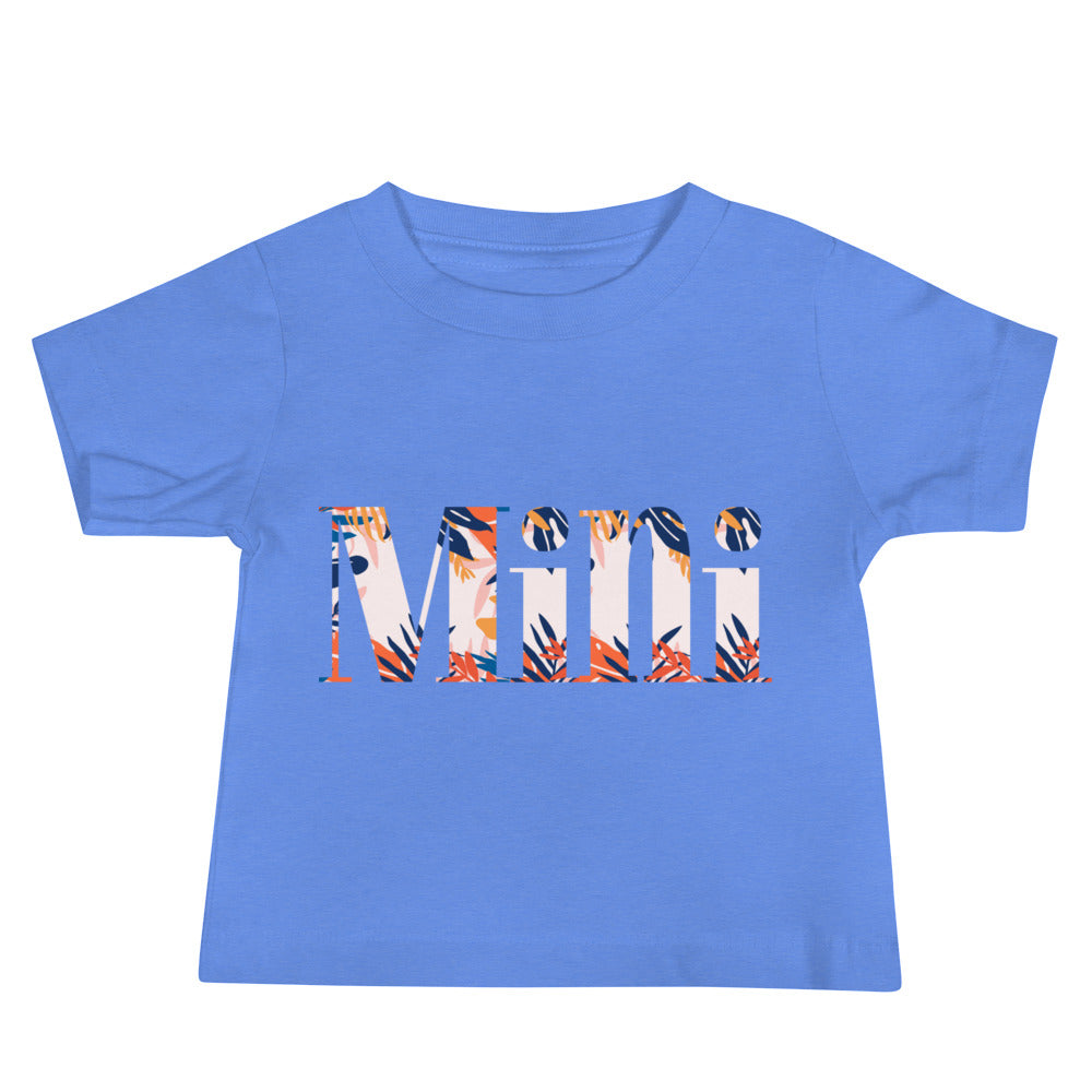Tropical Pink Mini - Baby Jersey Short Sleeve Tee