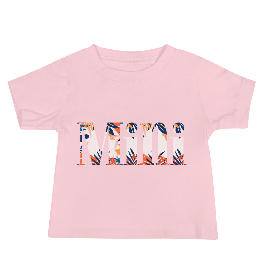 Tropical Pink Mini - Baby Jersey Short Sleeve Tee