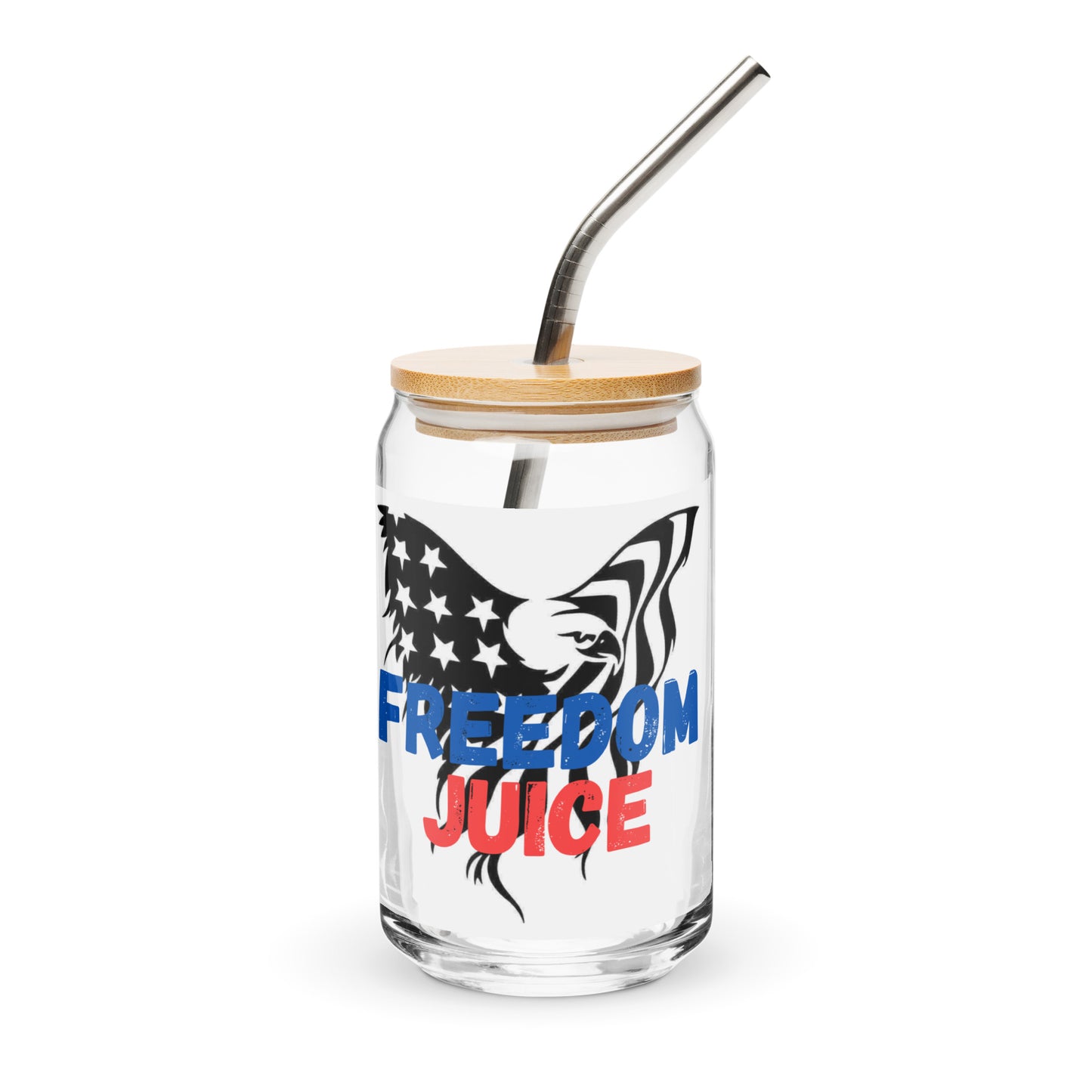 Freedom Juice - Can-shaped glass