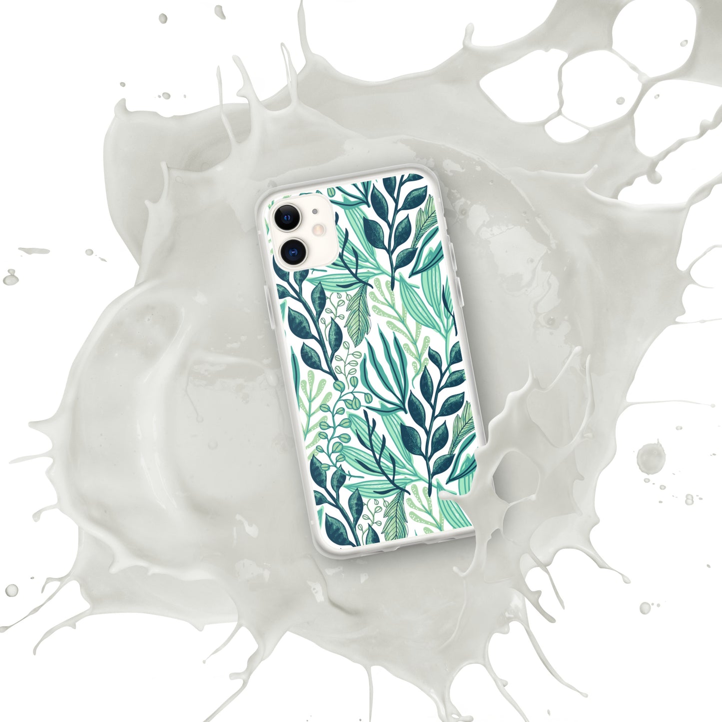 Tropical foliage - Clear Case for iPhone®