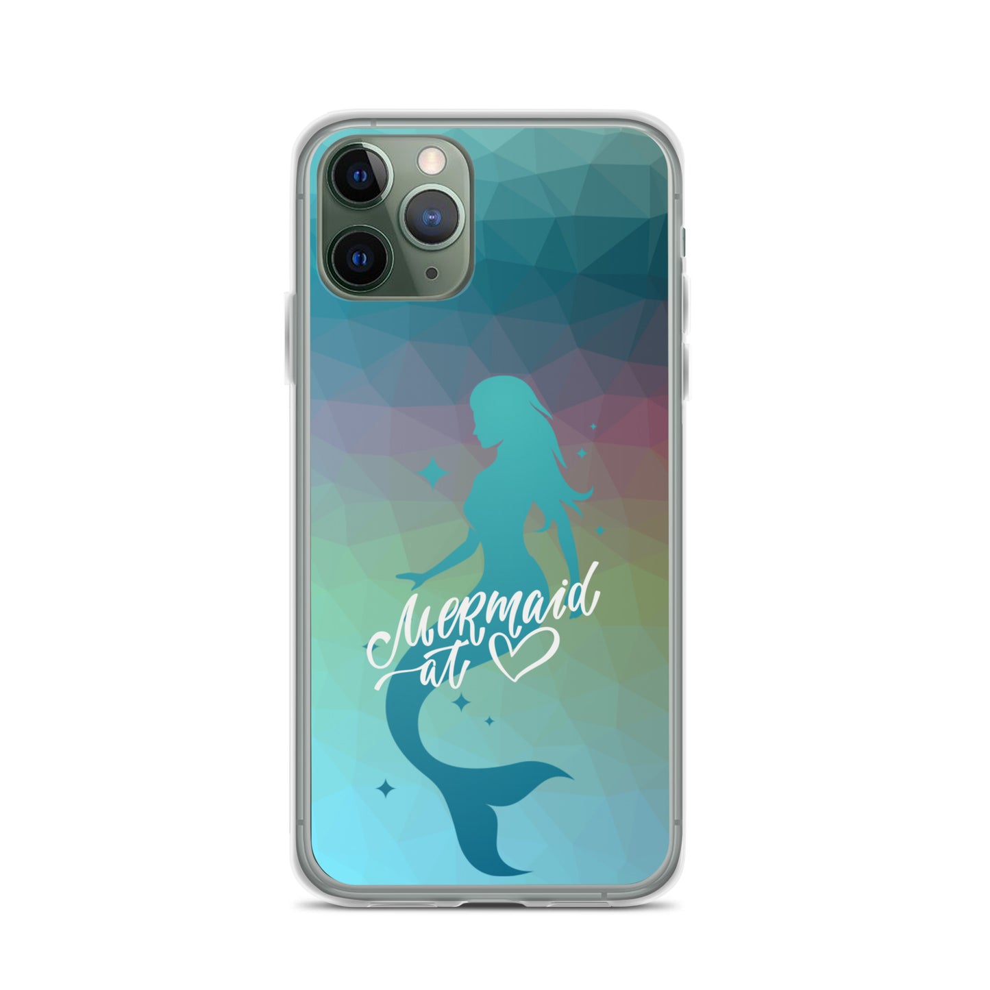 Mermaid at Heart - Clear Case for iPhone®