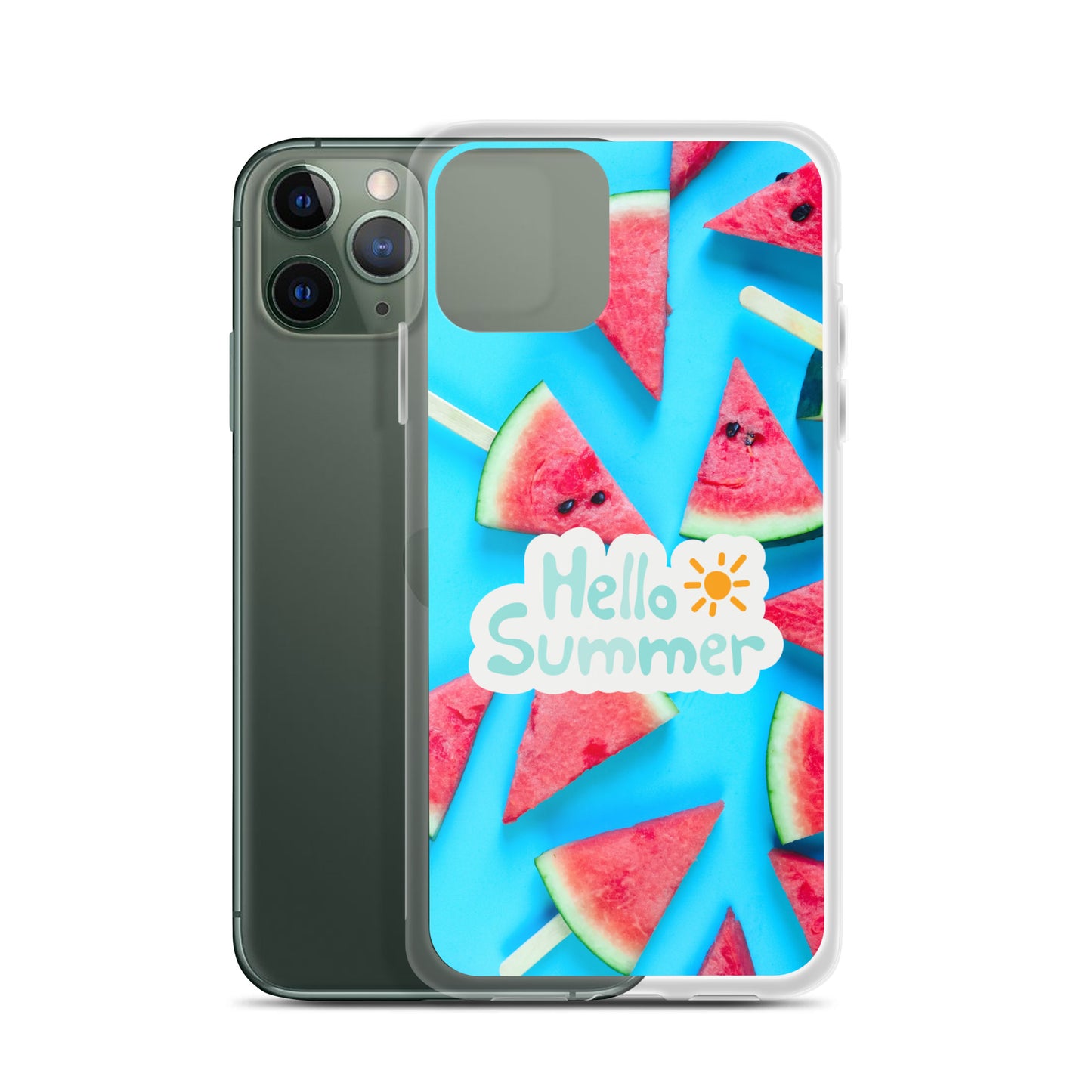 Watermelon Summer - Clear Case for iPhone®