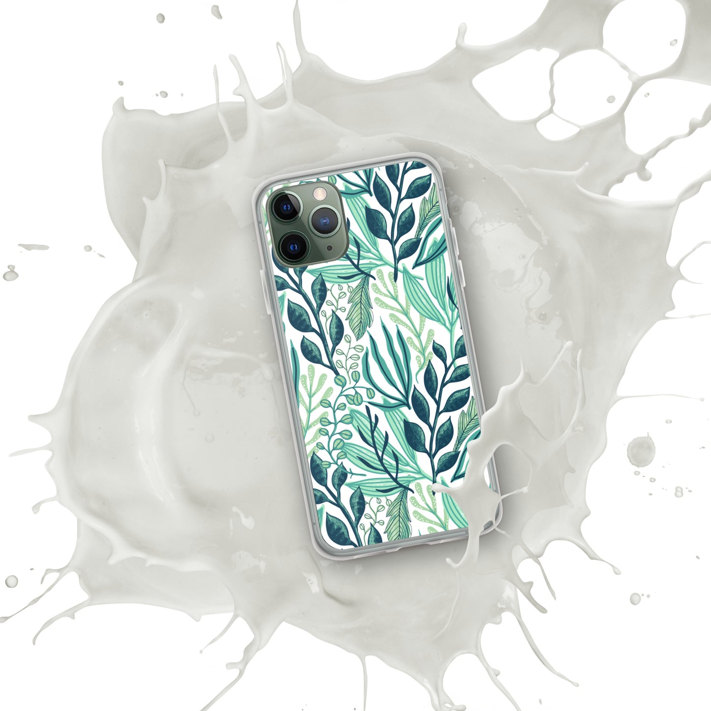 Tropical foliage - Clear Case for iPhone®