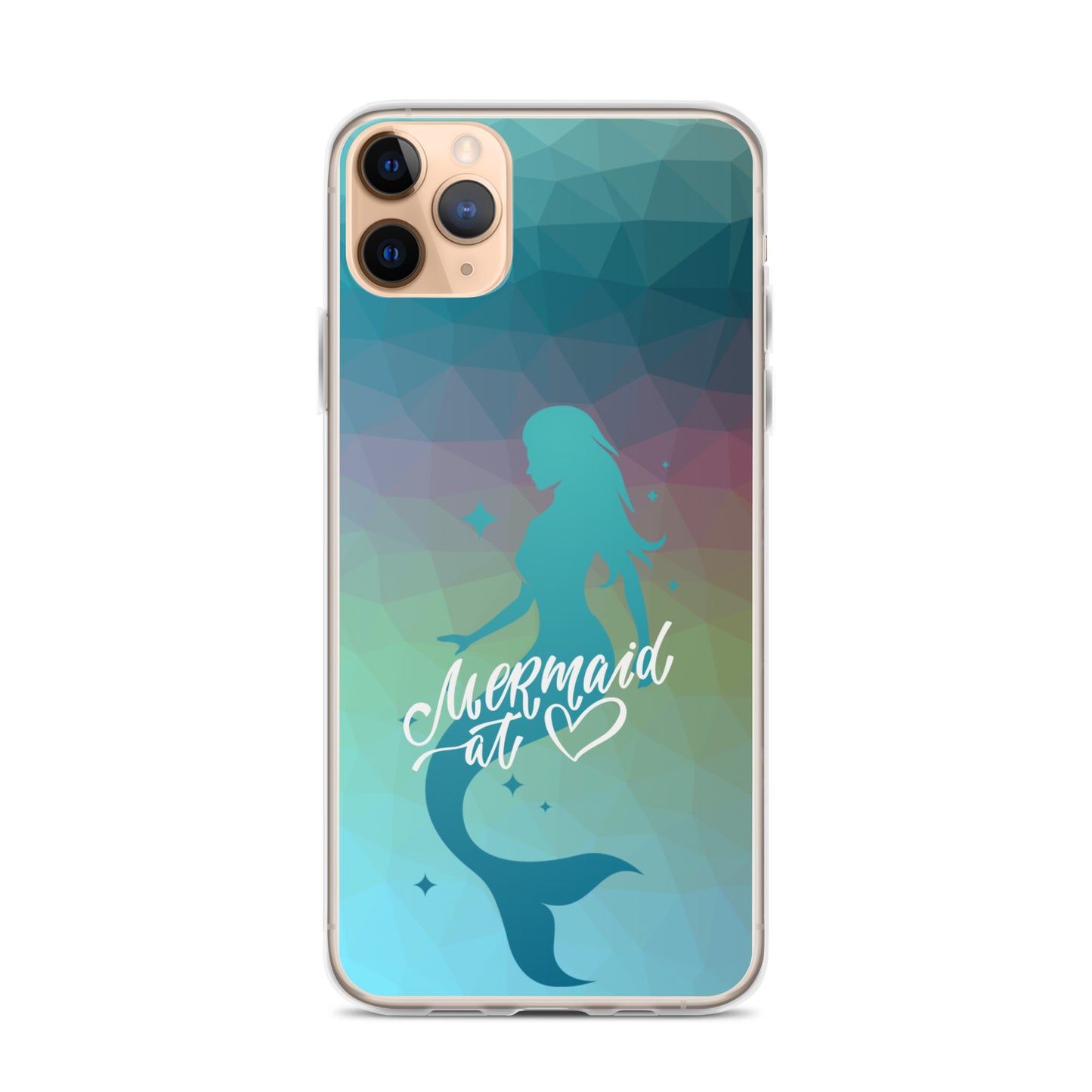 Mermaid at Heart - Clear Case for iPhone®