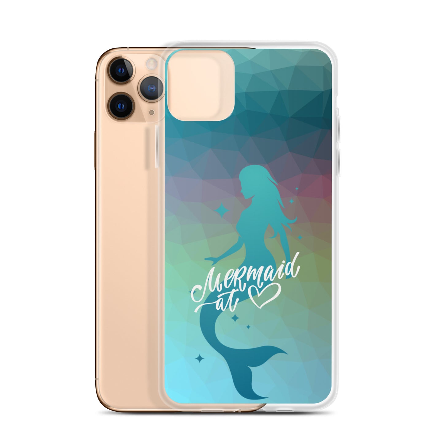 Mermaid at Heart - Clear Case for iPhone®