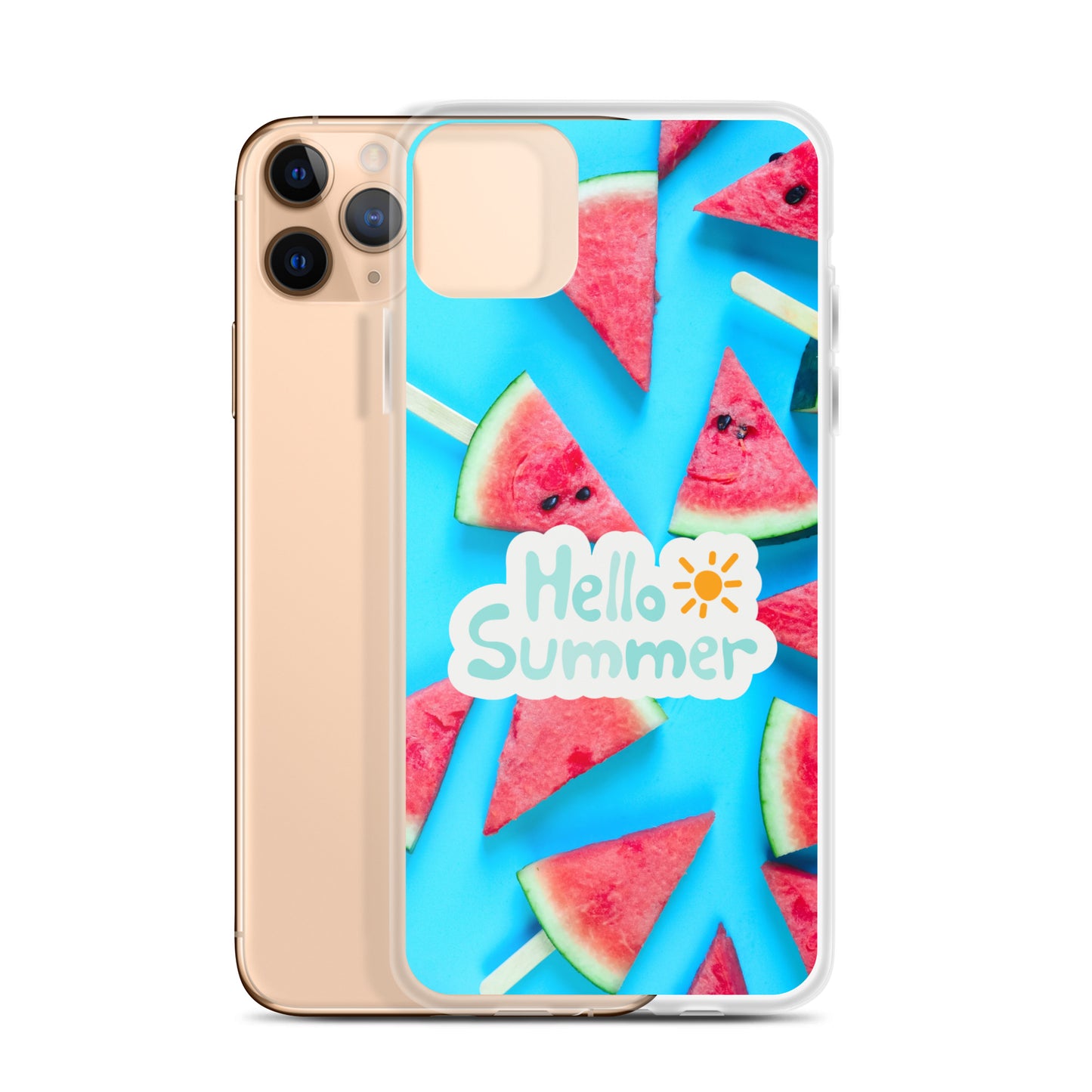 Watermelon Summer - Clear Case for iPhone®