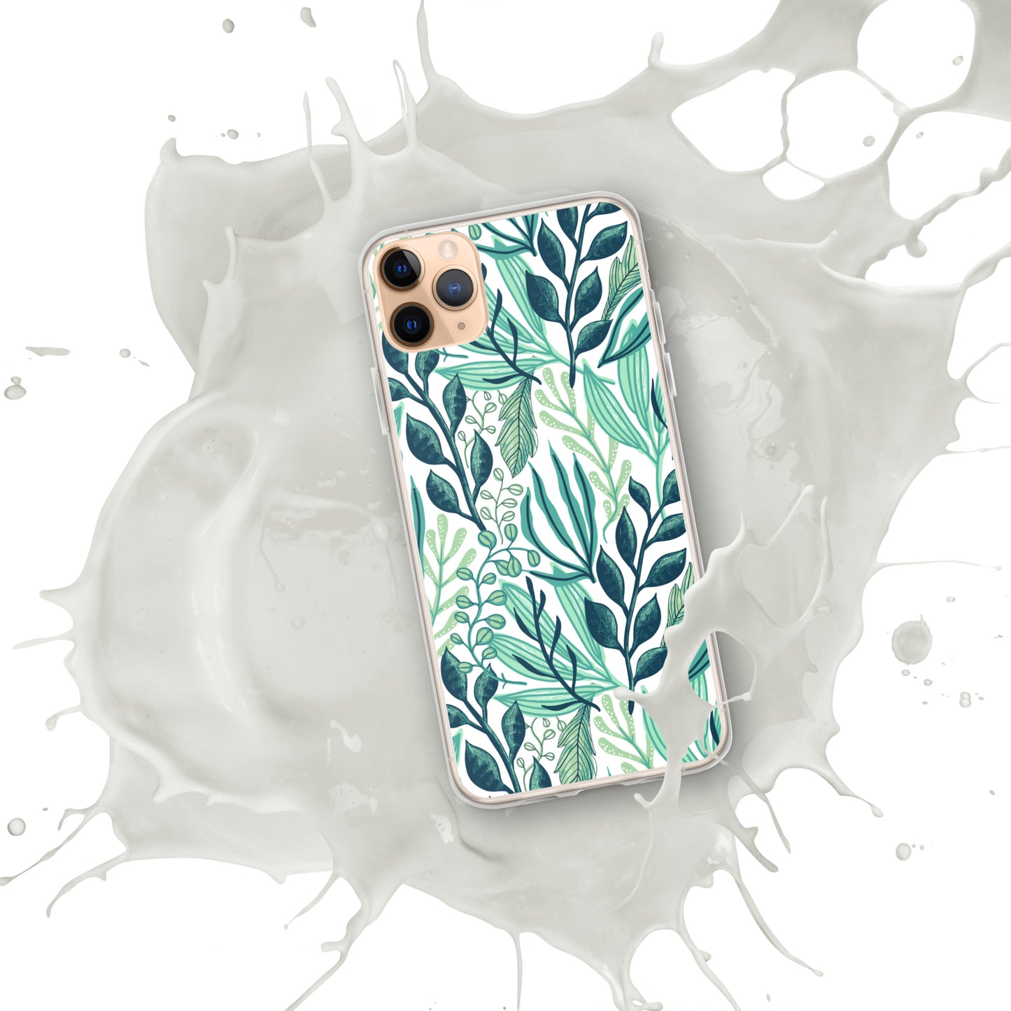 Tropical foliage - Clear Case for iPhone®