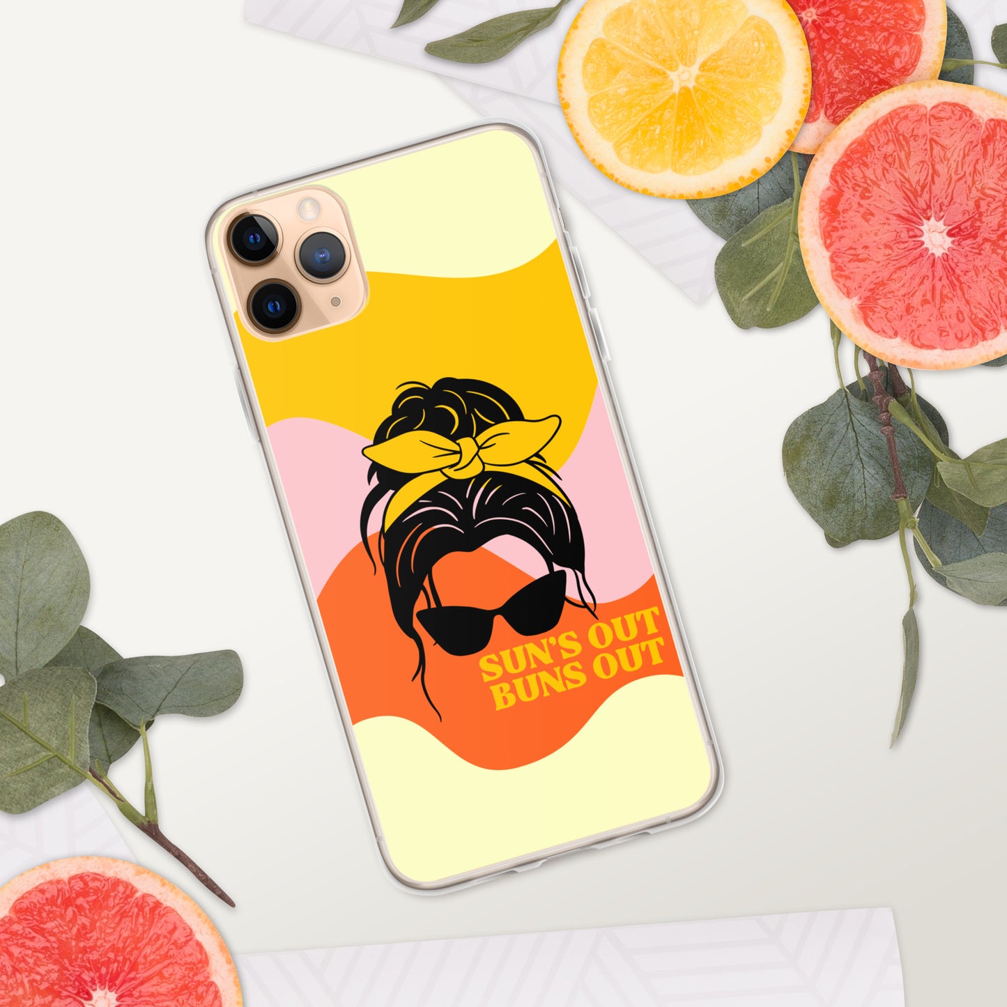 Sun's out buns out- Clear Case for iPhone®