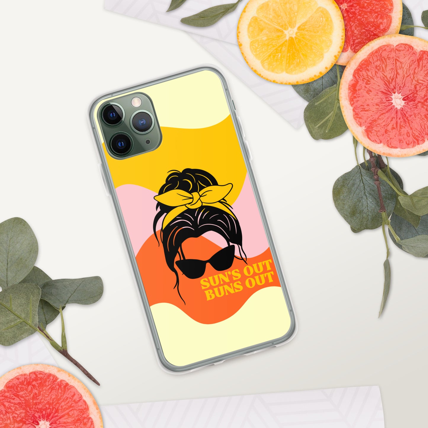 Sun's out buns out- Clear Case for iPhone®