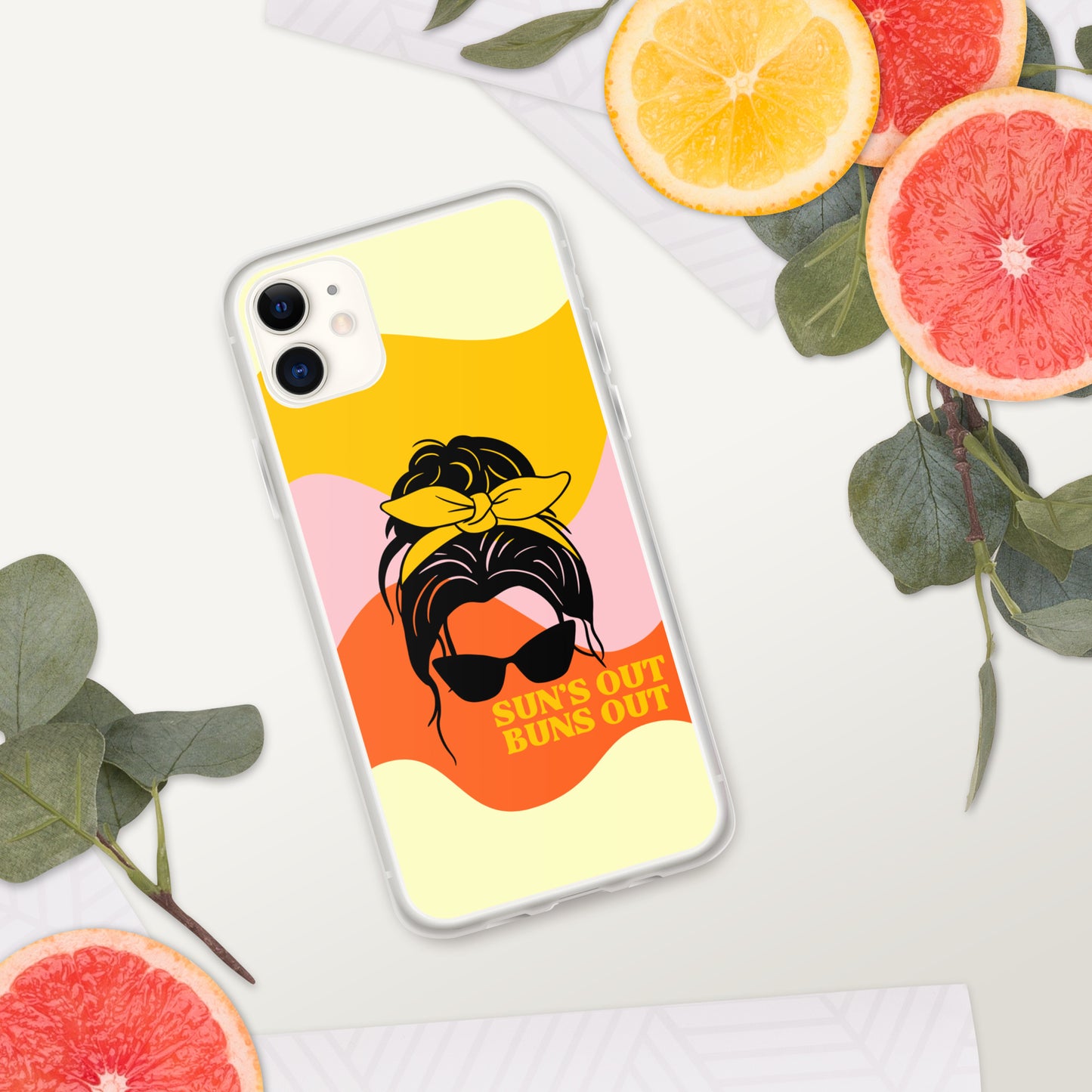 Sun's out buns out- Clear Case for iPhone®