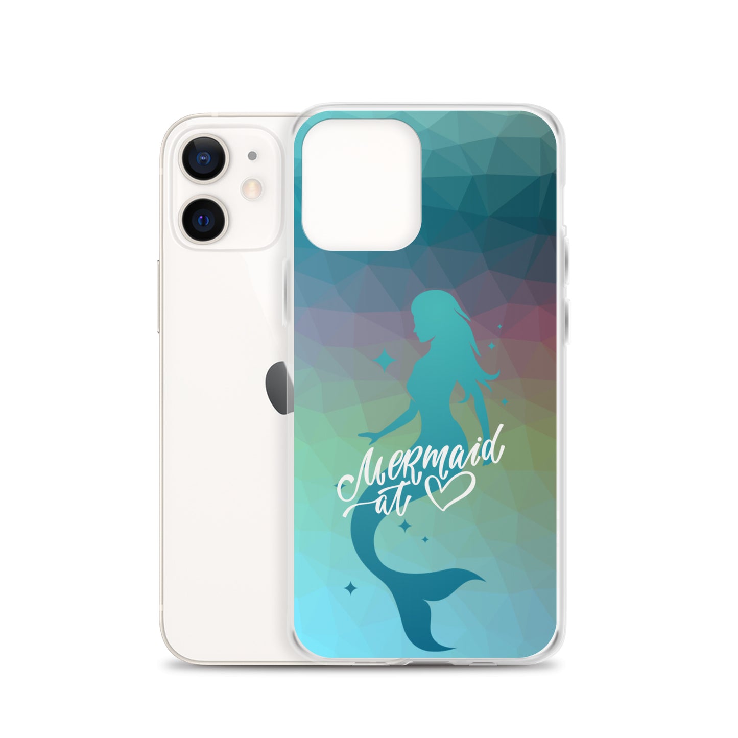Mermaid at Heart - Clear Case for iPhone®