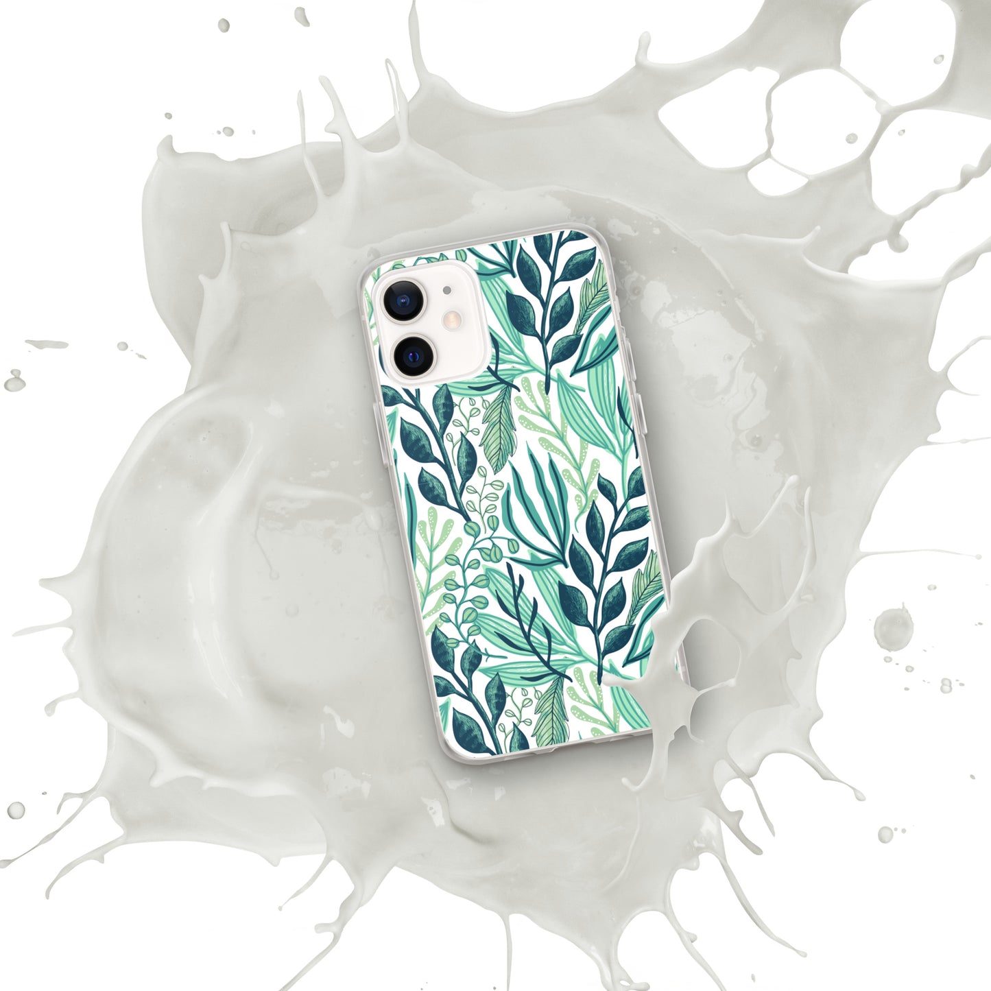 Tropical foliage - Clear Case for iPhone®