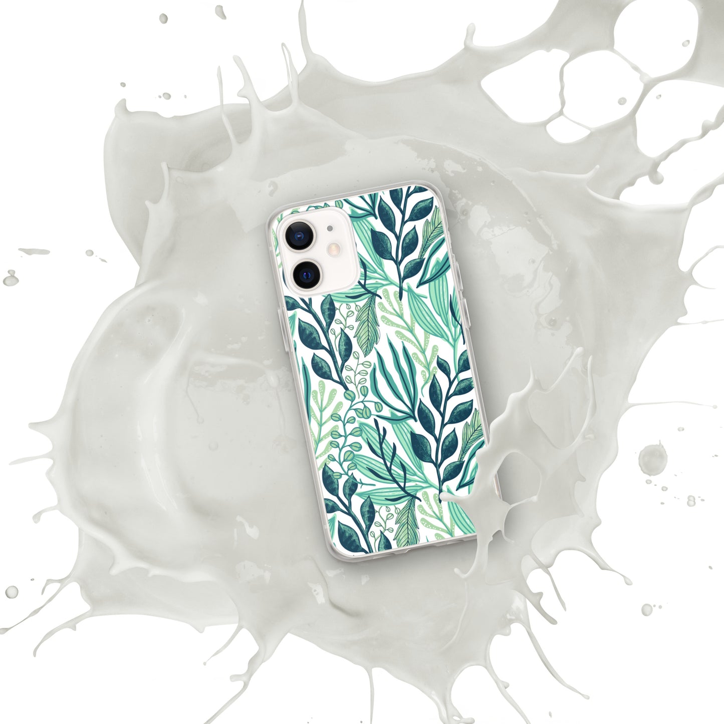 Tropical foliage - Clear Case for iPhone®