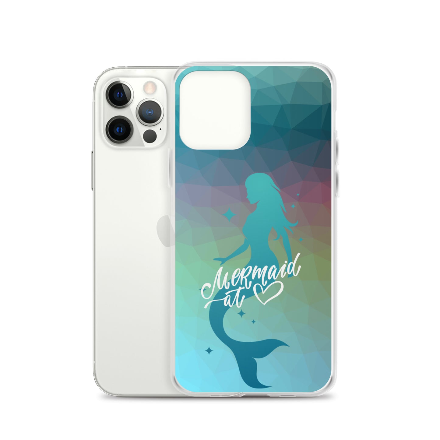 Mermaid at Heart - Clear Case for iPhone®