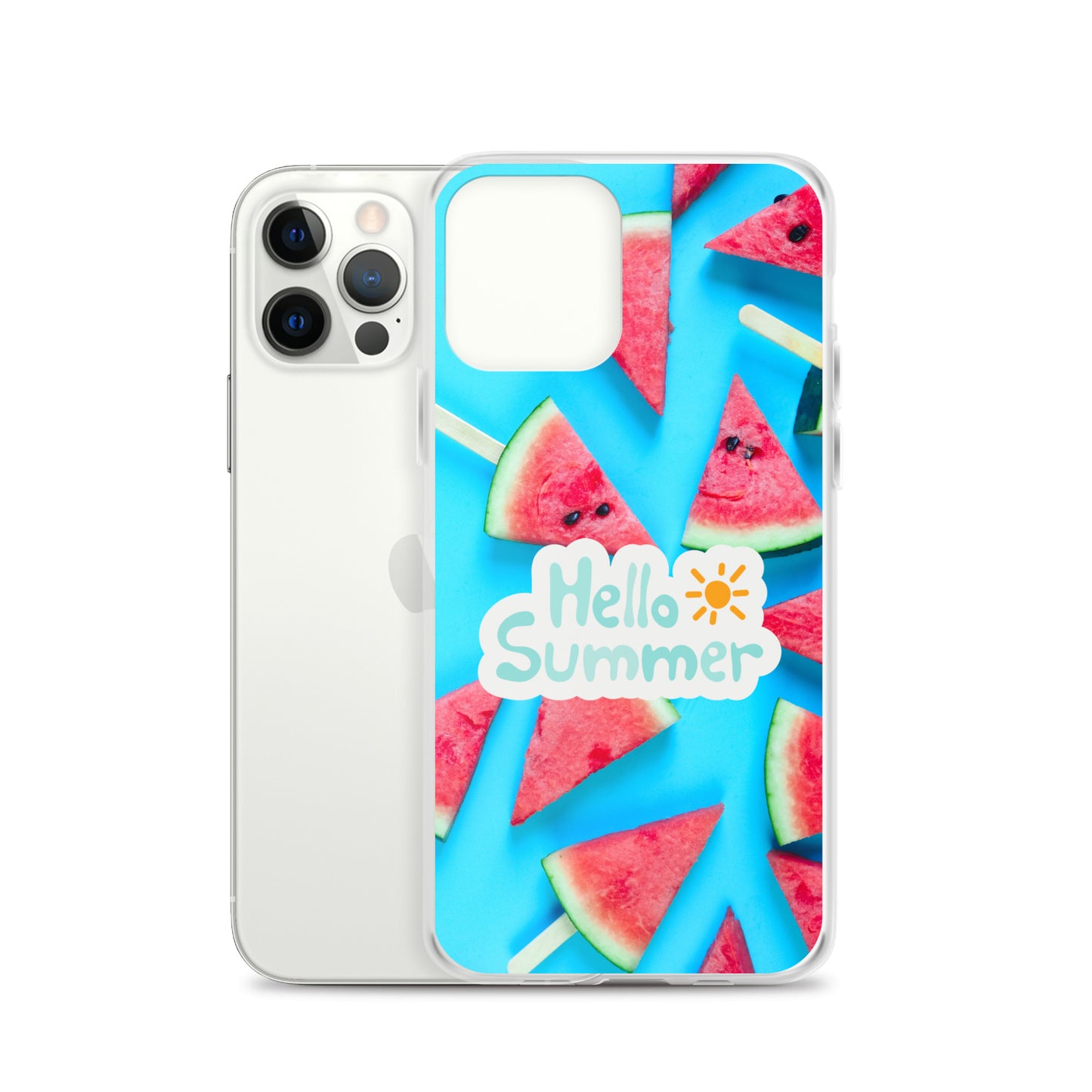 Watermelon Summer - Clear Case for iPhone®