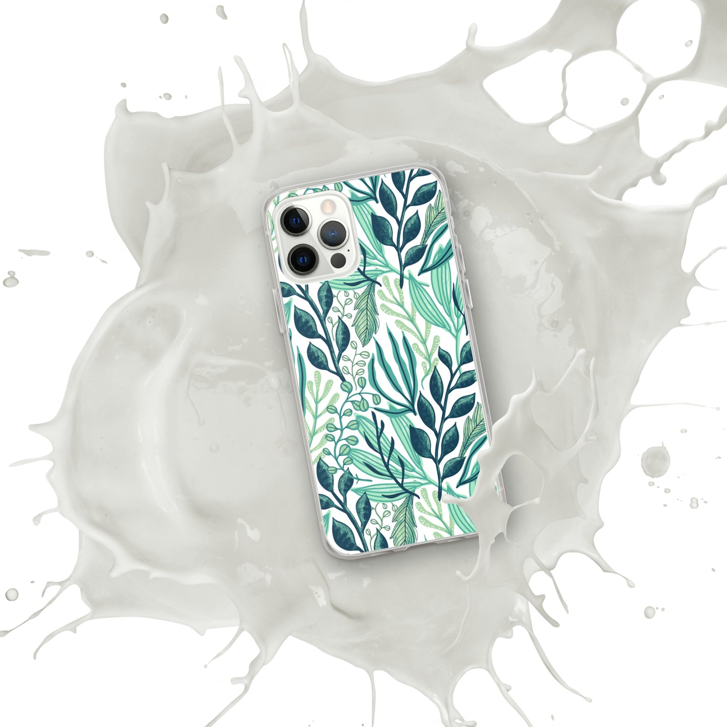 Tropical foliage - Clear Case for iPhone®