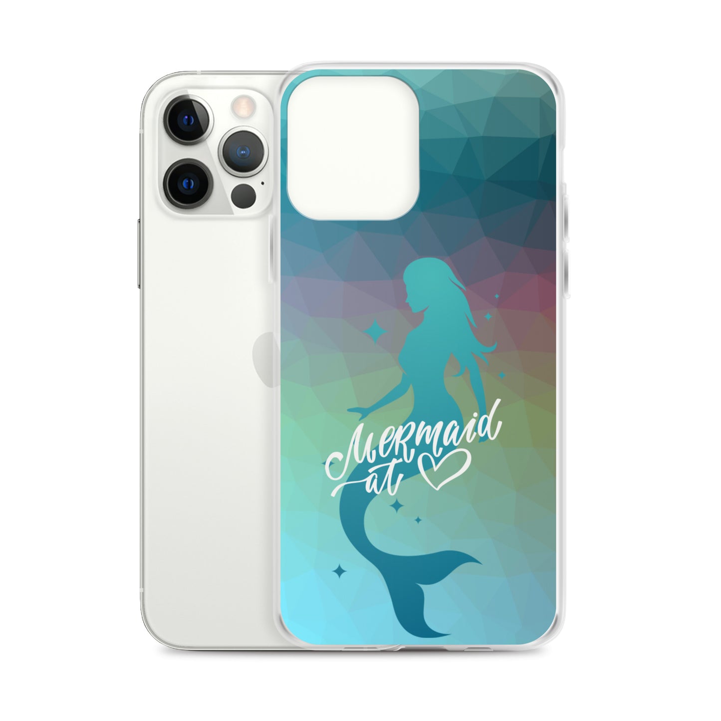 Mermaid at Heart - Clear Case for iPhone®