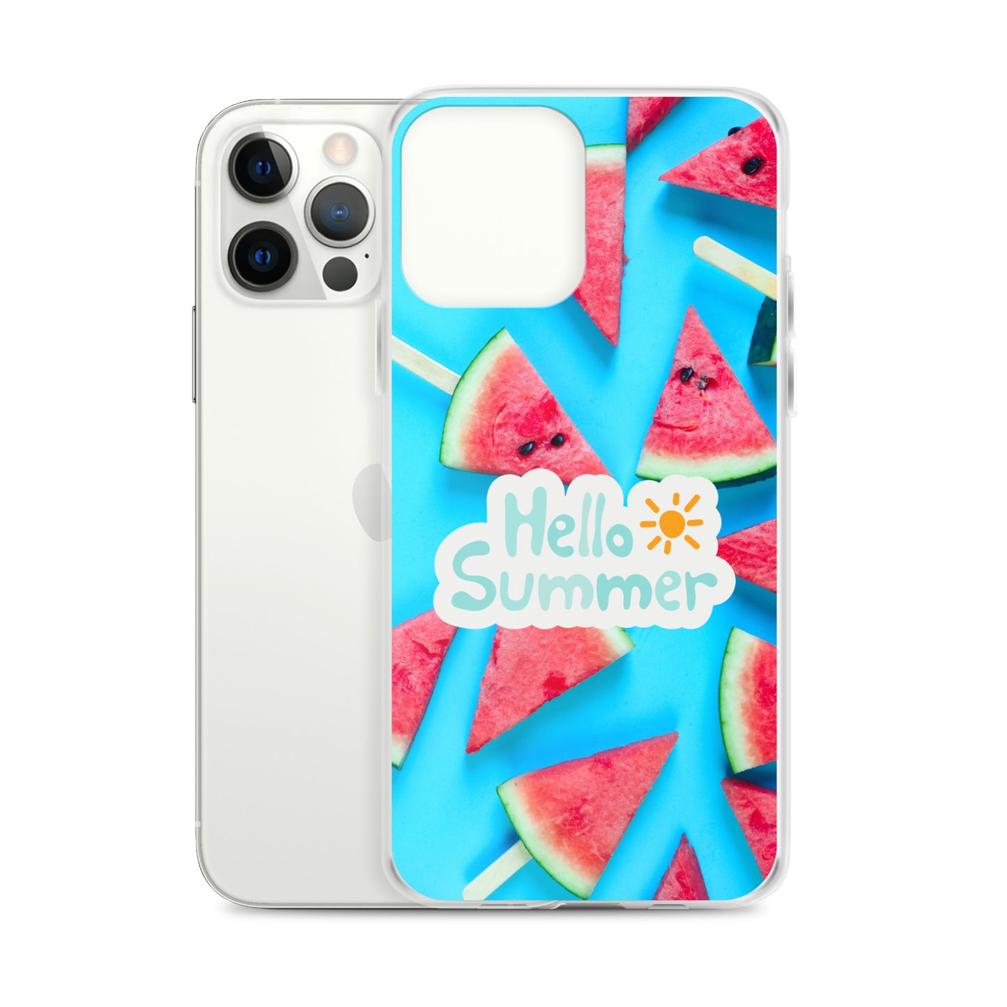 Watermelon Summer - Clear Case for iPhone®
