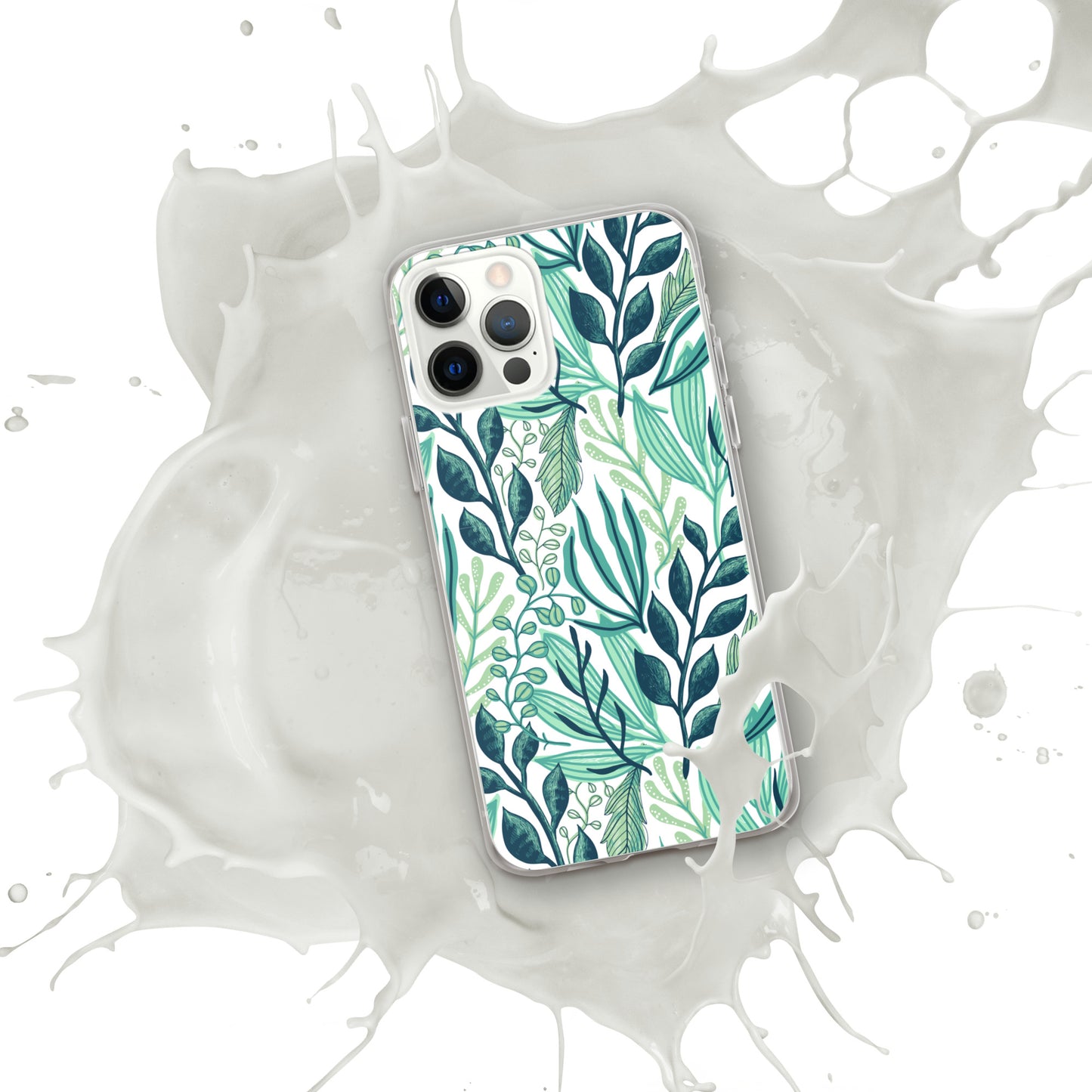 Tropical foliage - Clear Case for iPhone®