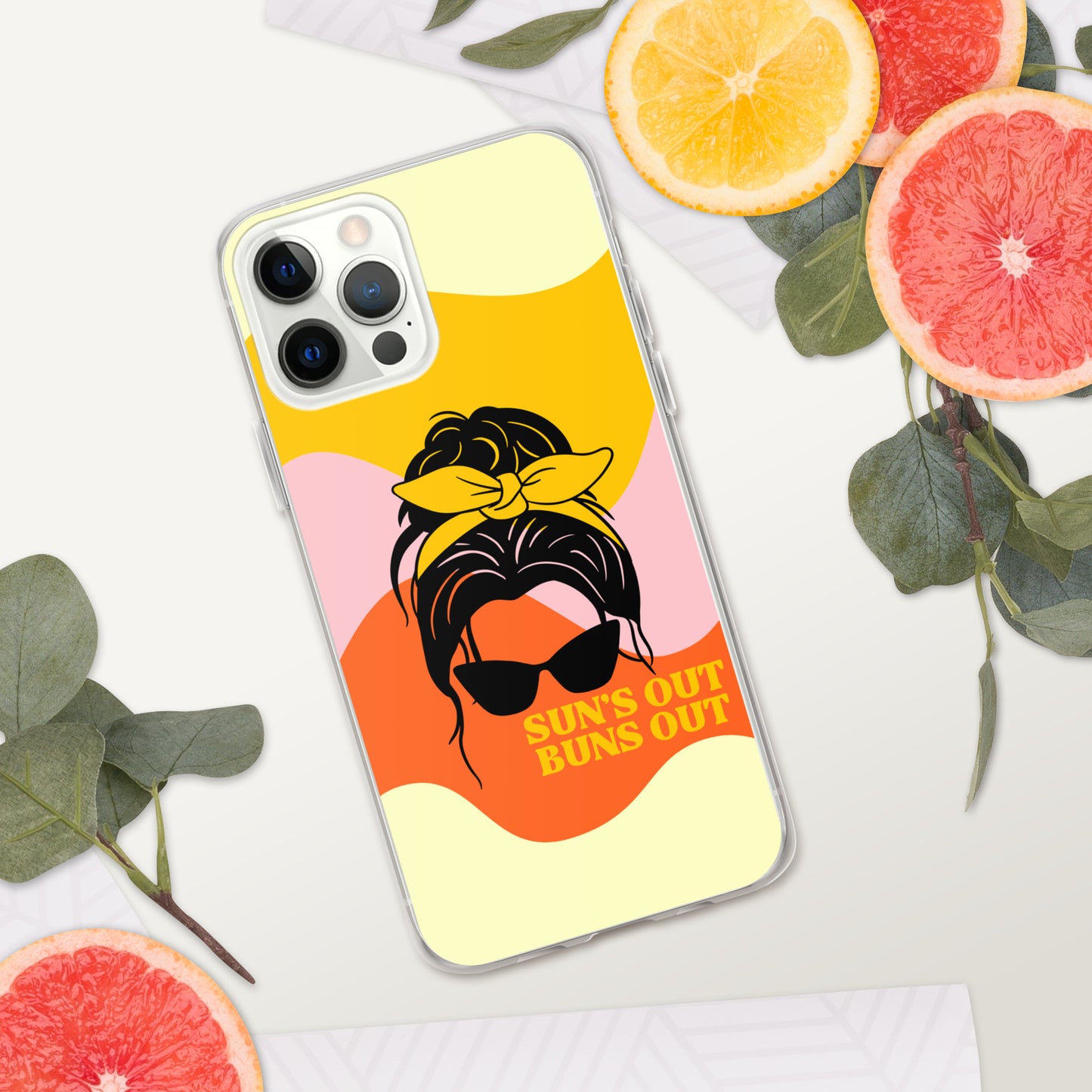 Sun's out buns out- Clear Case for iPhone®