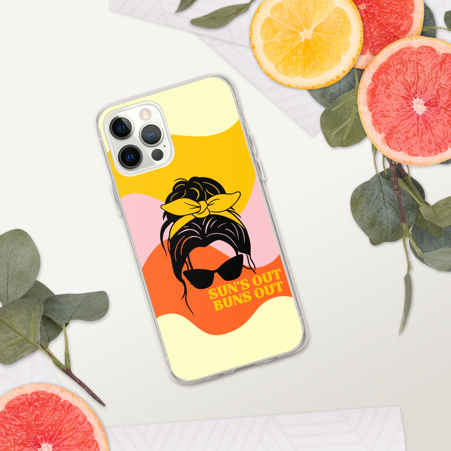 Sun's out buns out- Clear Case for iPhone®