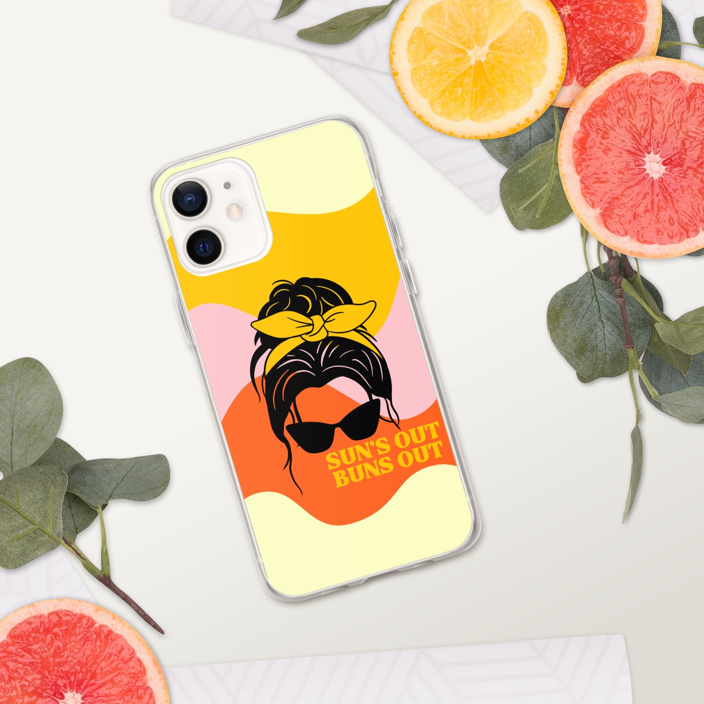 Sun's out buns out- Clear Case for iPhone®