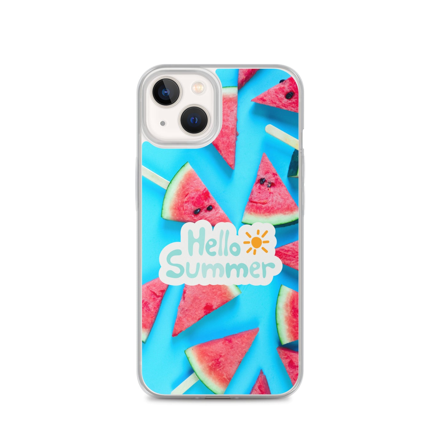 Watermelon Summer - Clear Case for iPhone®
