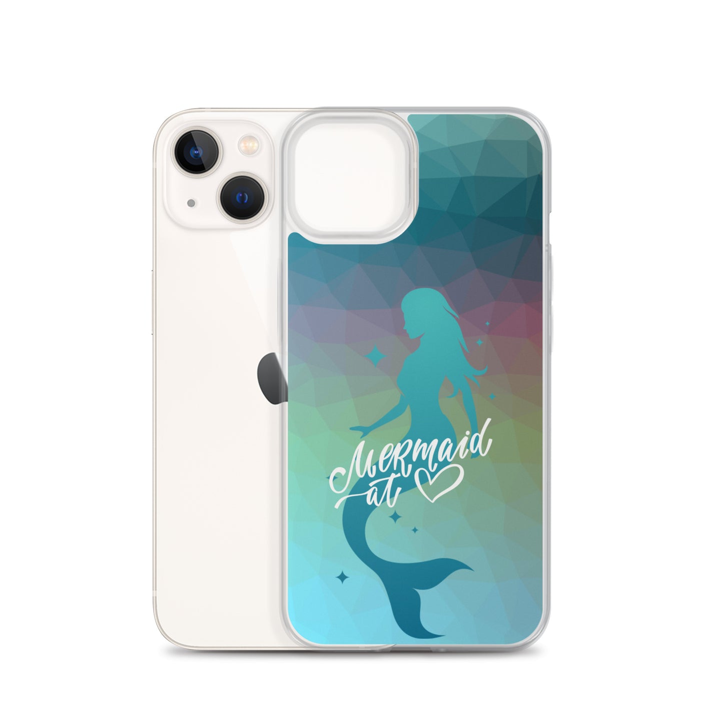 Mermaid at Heart - Clear Case for iPhone®