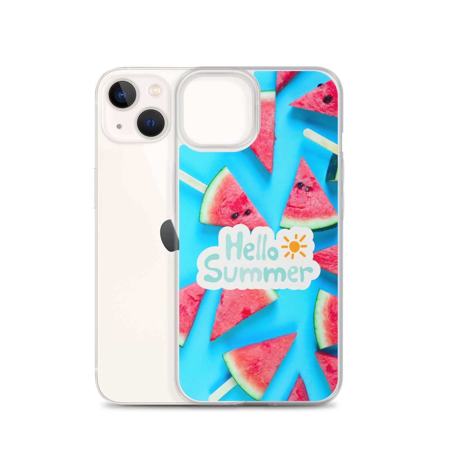 Watermelon Summer - Clear Case for iPhone®