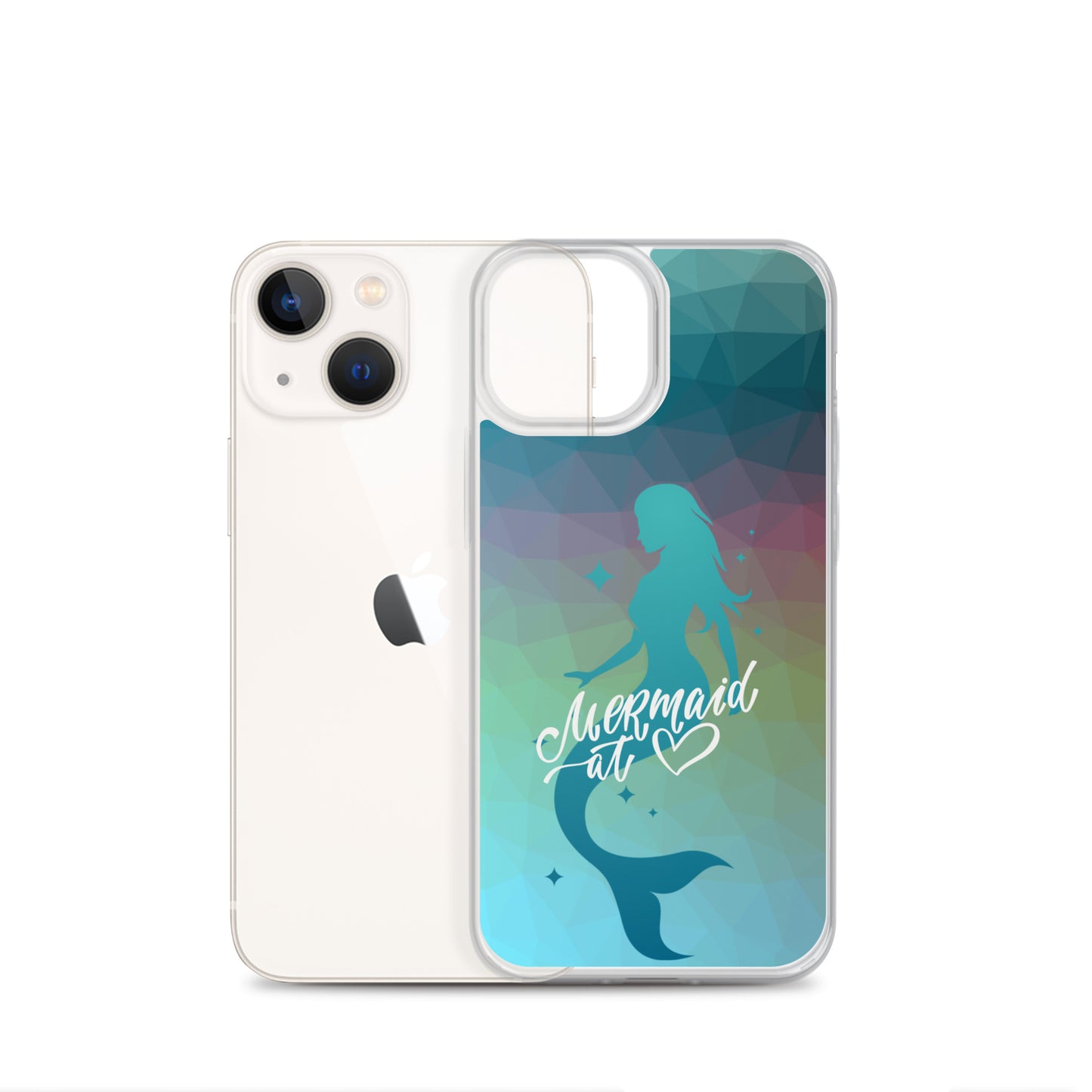 Mermaid at Heart - Clear Case for iPhone®