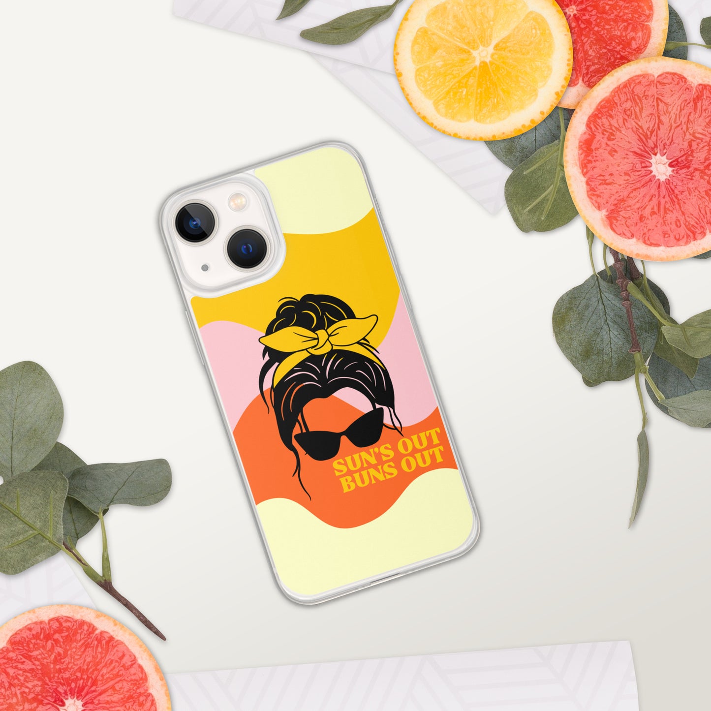 Sun's out buns out- Clear Case for iPhone®